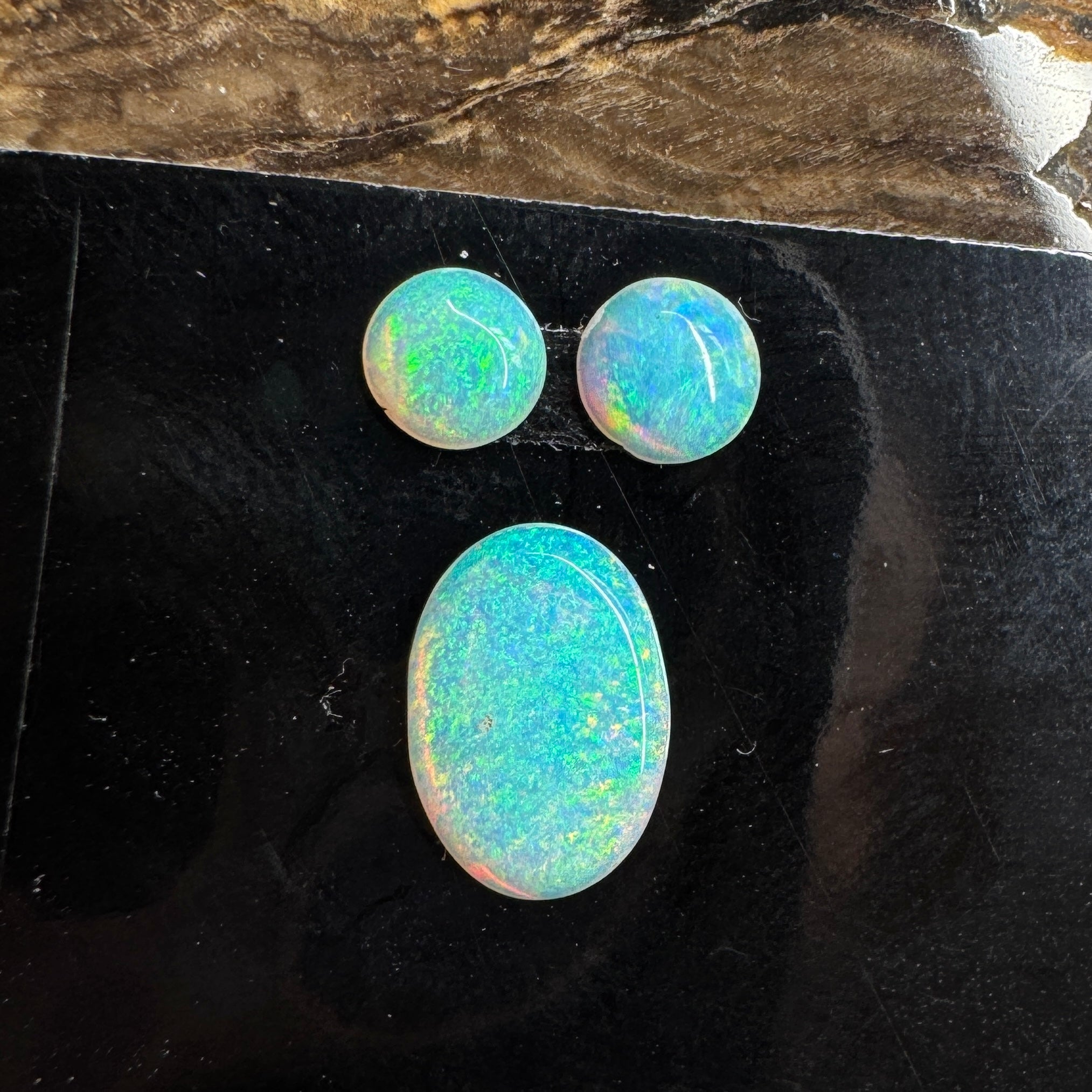 Andamooka Opal Parcel 1.25carat Solid Hand - Cut