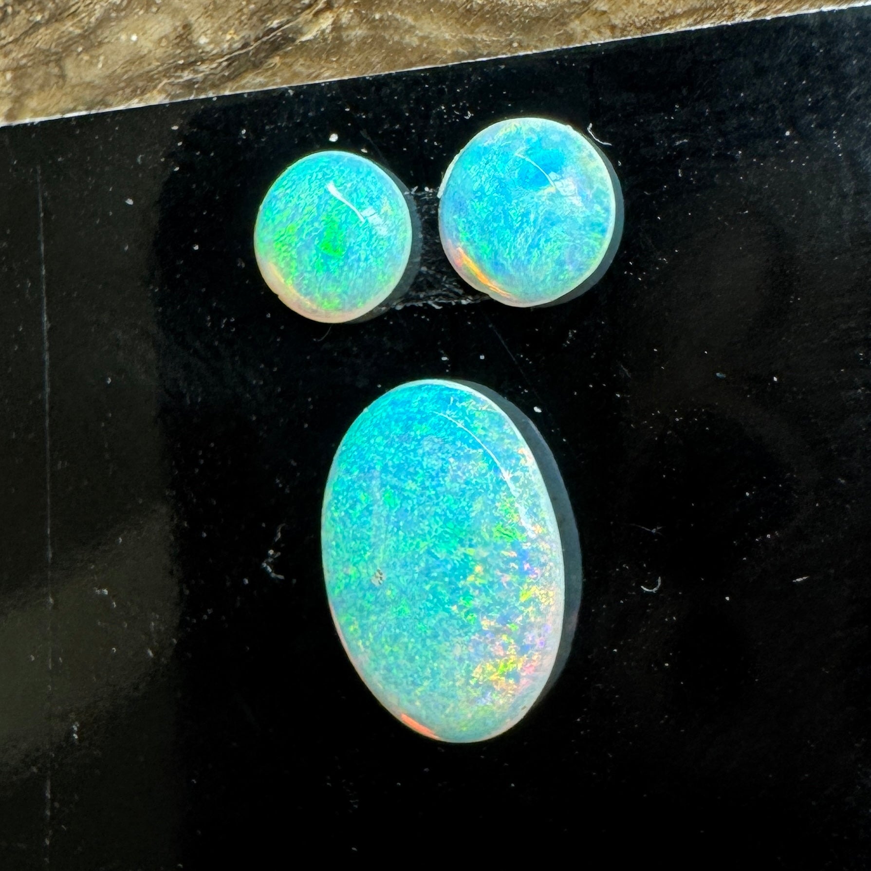 Andamooka Opal Parcel 1.25carat Solid Hand - Cut