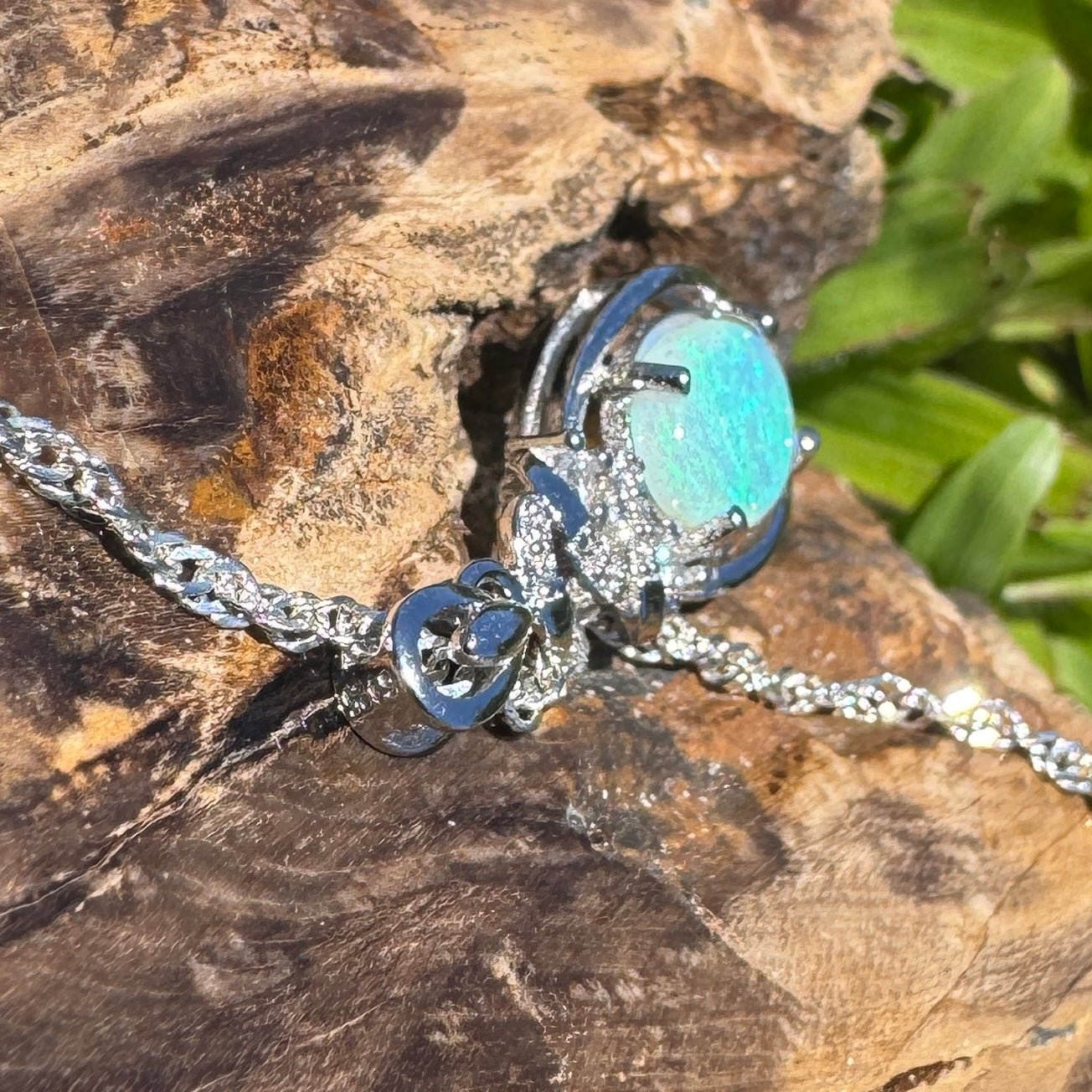 Apollo Light ~ 1.1ct Lightning Ridge Opal 925 Silver Pendant