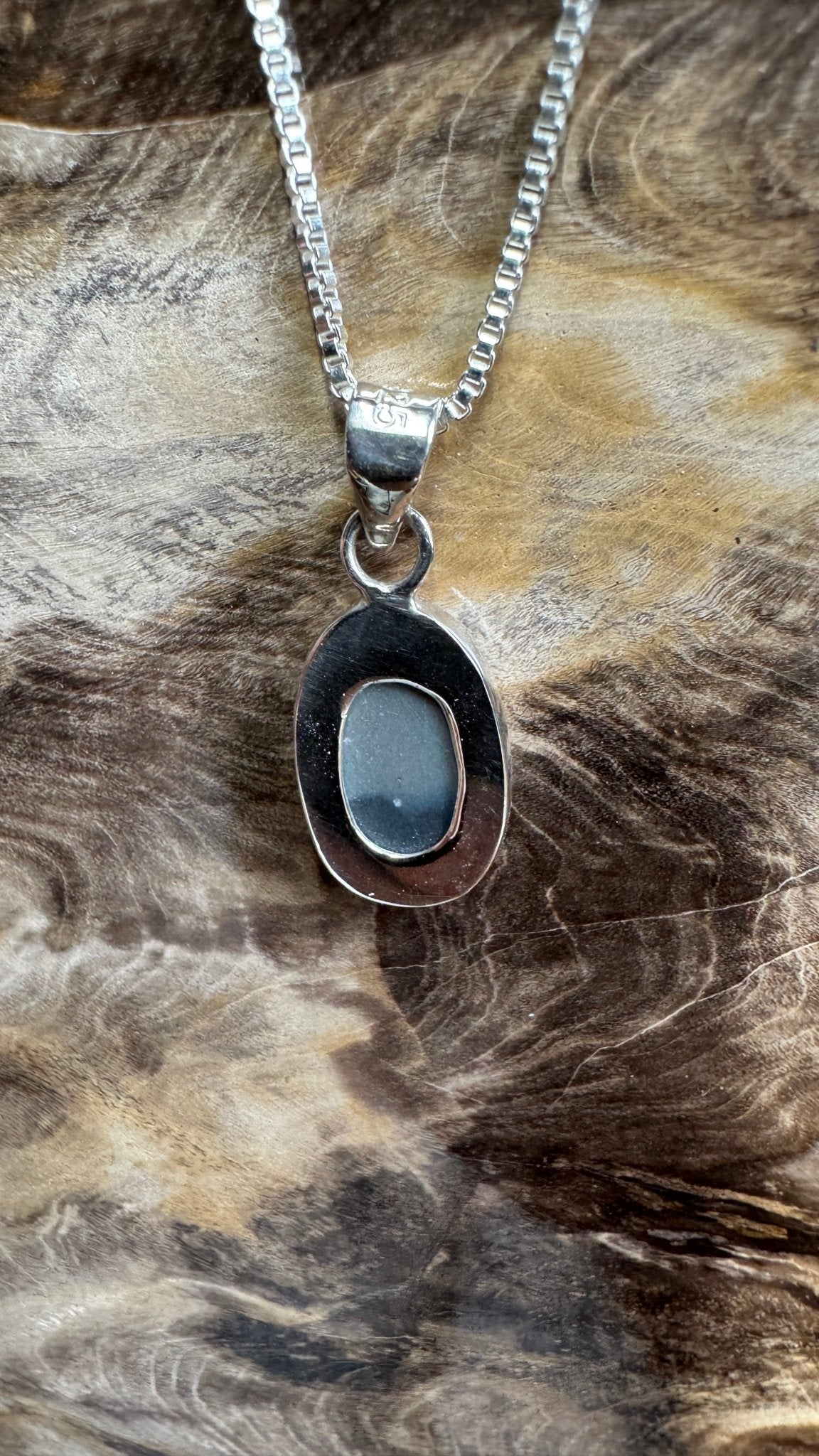 Broken Hill Blaze ~ 2.3ct Solid Lightning Ridge Opal 925 Sterling Silver Pendant Necklace