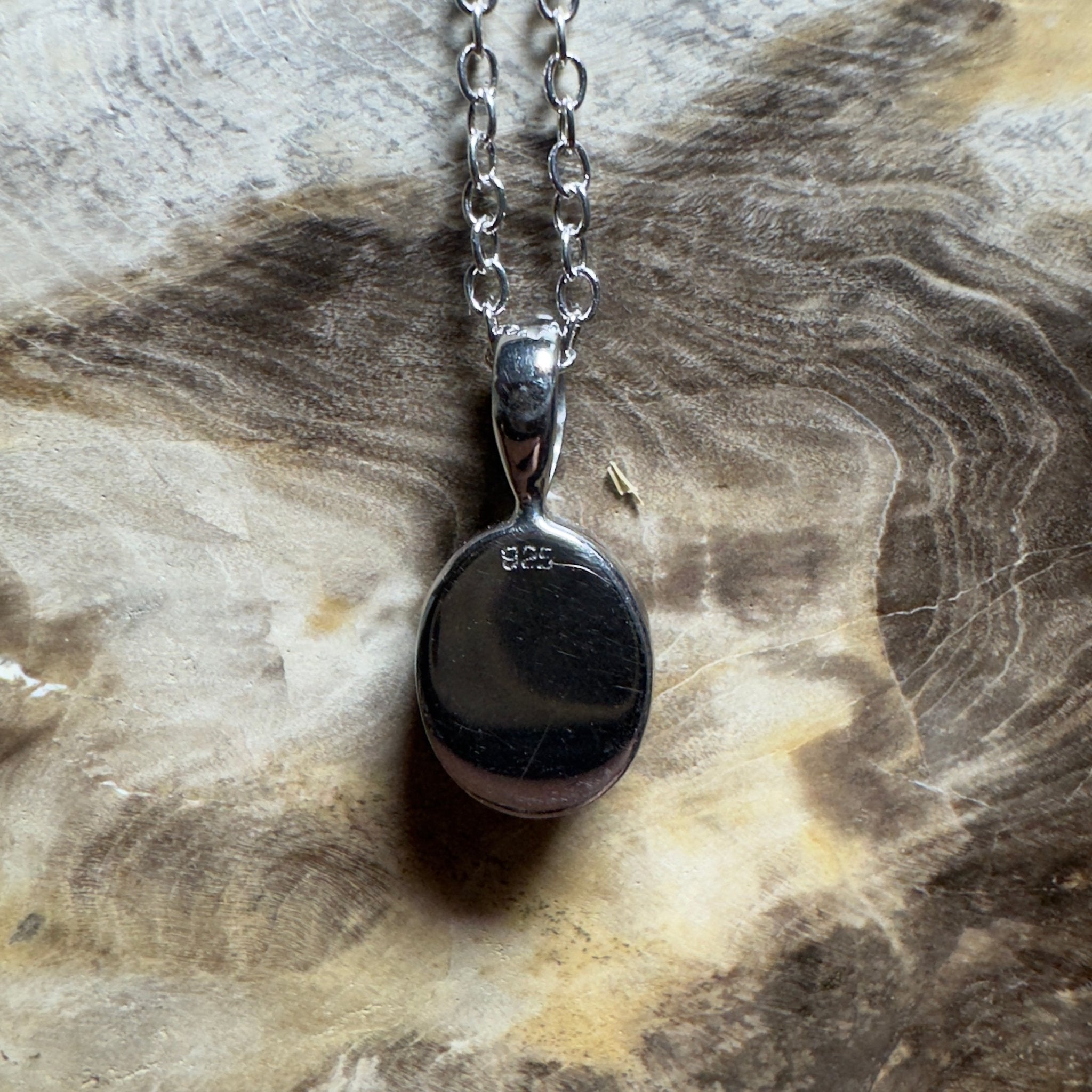 Bungle Bungles Glow ~ 1.2ct Coober Pedy Opal 925 Silver Pendant