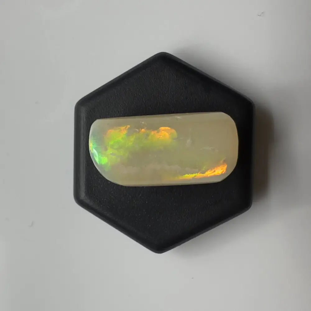 Coober Pedy Belemnite Opal (Fossil Opal Squid) 8.9carat Solid Hand - Cut