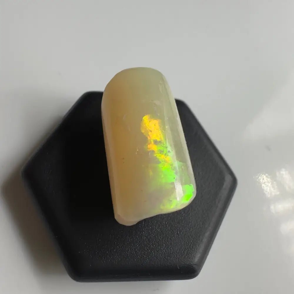Coober Pedy Belemnite Opal (Fossil Opal Squid) 8.9carat Solid Hand - Cut
