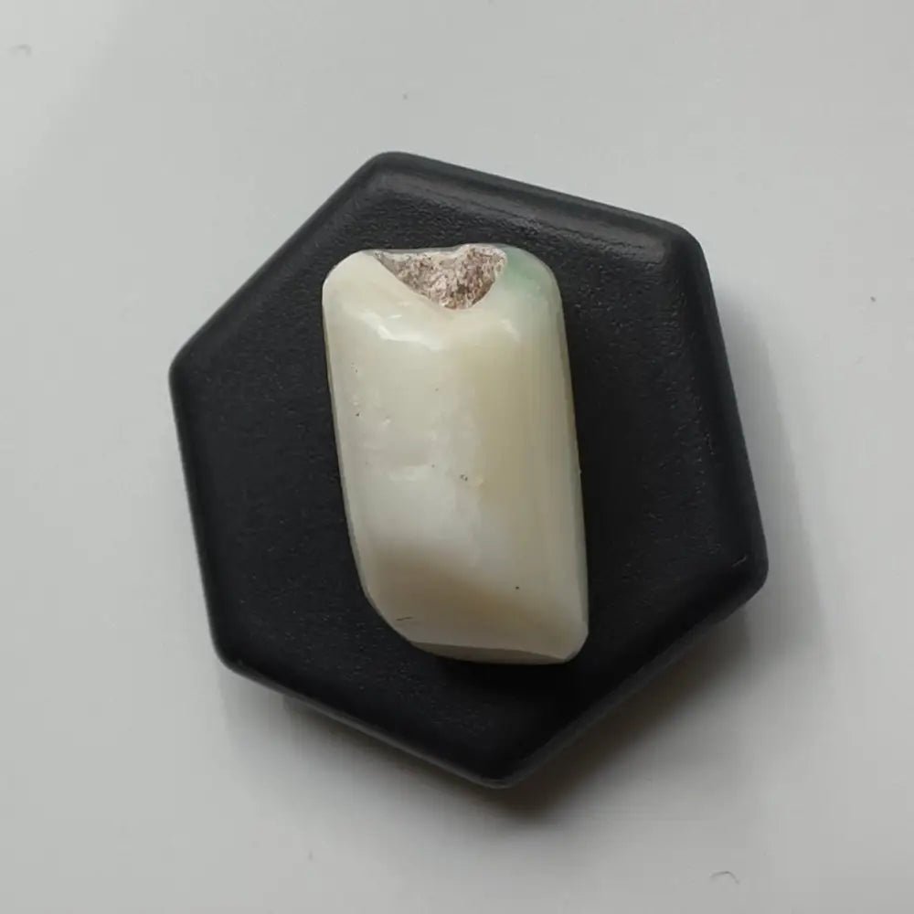 Coober Pedy Belemnite Opal (Fossil Opal Squid) 8.9carat Solid Hand - Cut