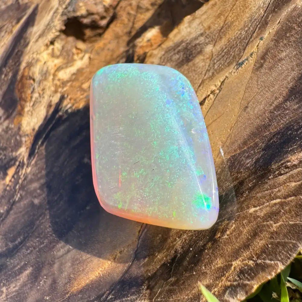 Coober Pedy Crystal Opal 12carat Solid Hand - Cut