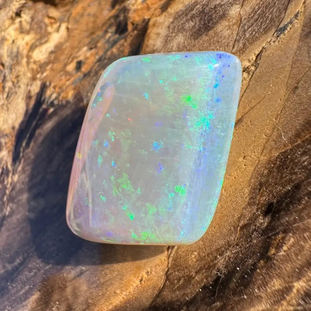 Coober Pedy Crystal Opal 12carat Solid Hand - Cut