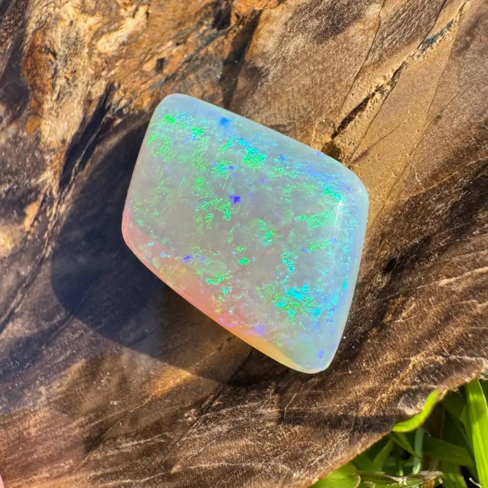 Coober Pedy Crystal Opal 12carat Solid Hand - Cut