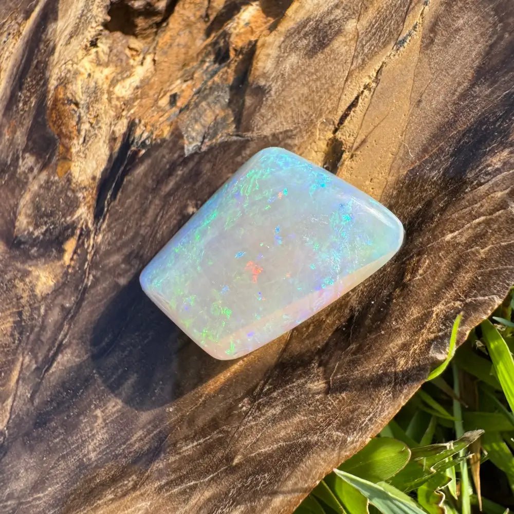 Coober Pedy Crystal Opal 12carat Solid Hand - Cut