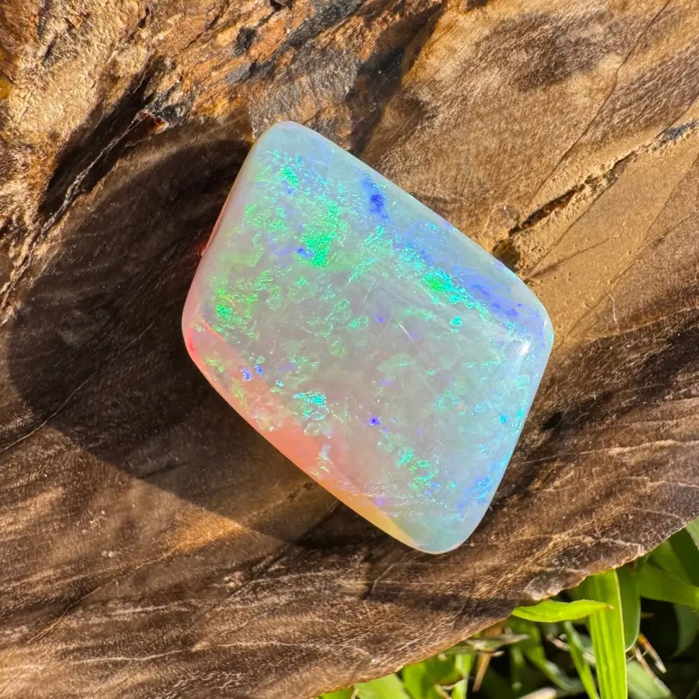 Coober Pedy Crystal Opal 12carat Solid Hand - Cut