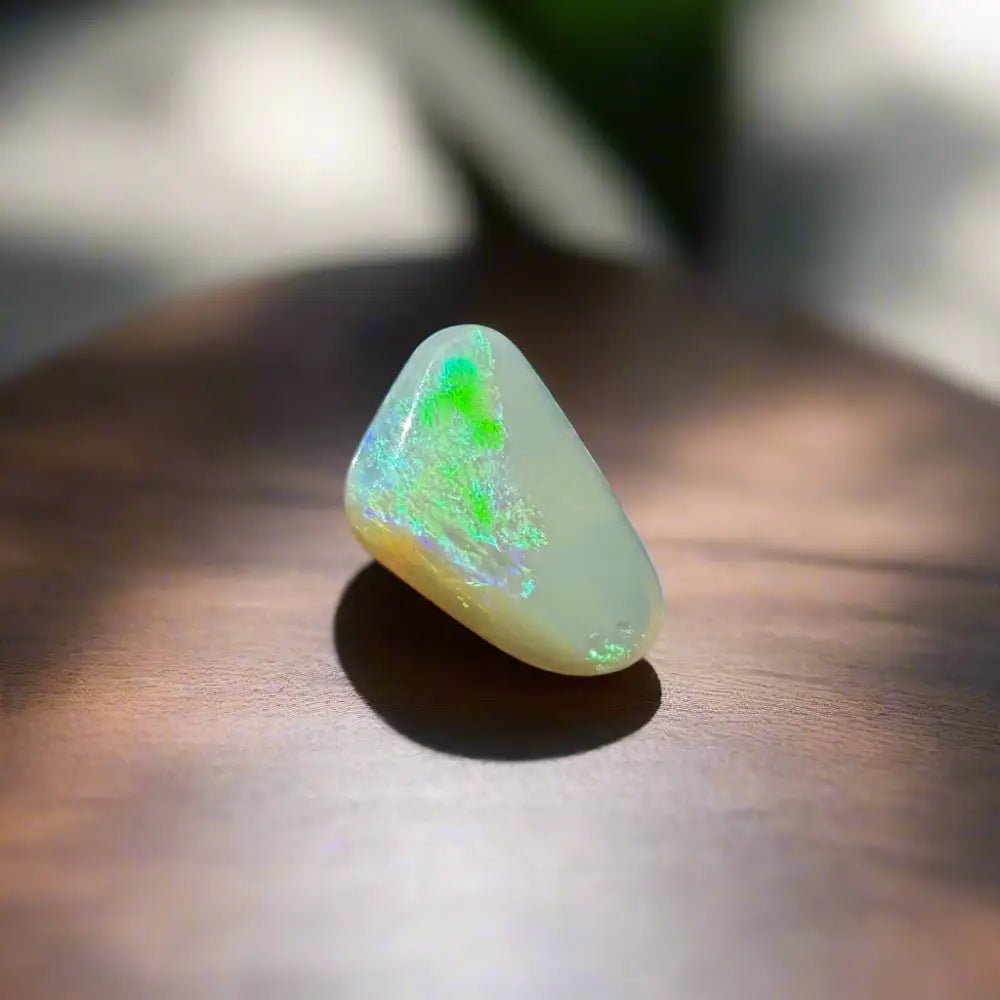 Coober Pedy Crystal Opal 1.4carat Solid Hand - Cut