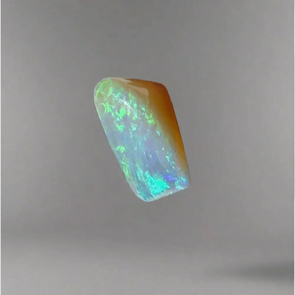 Coober Pedy Crystal Opal 3.7carat Solid Hand - Cut