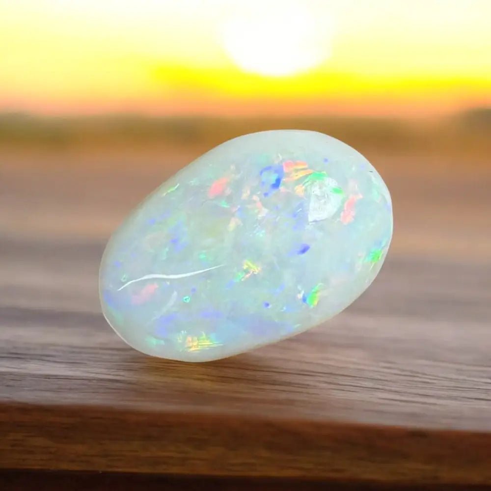 Coober Pedy Opal 4.2carat Solid Hand - Cut