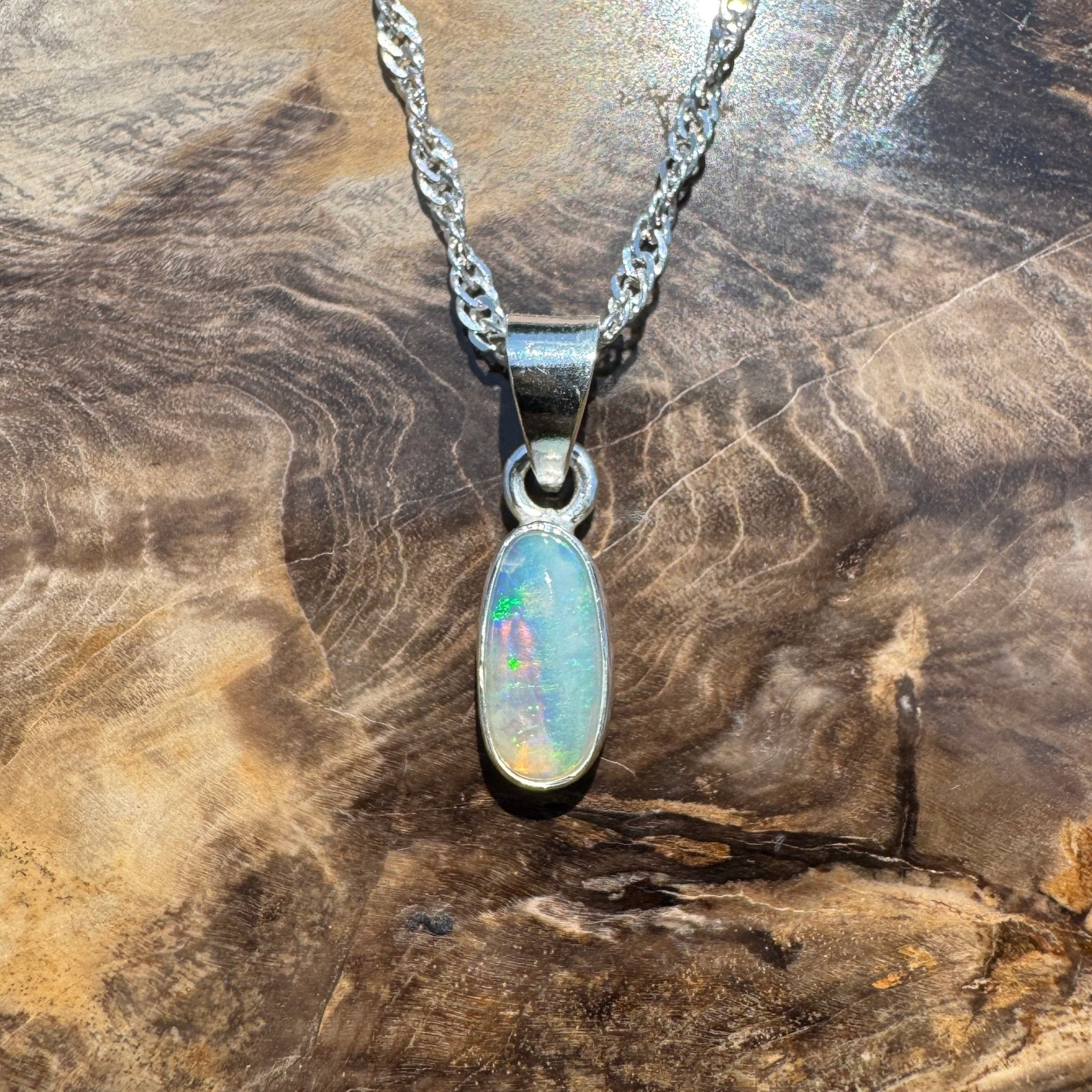 Furneaux Skydrift – 0.9ct Lightning Ridge Opal Pendant