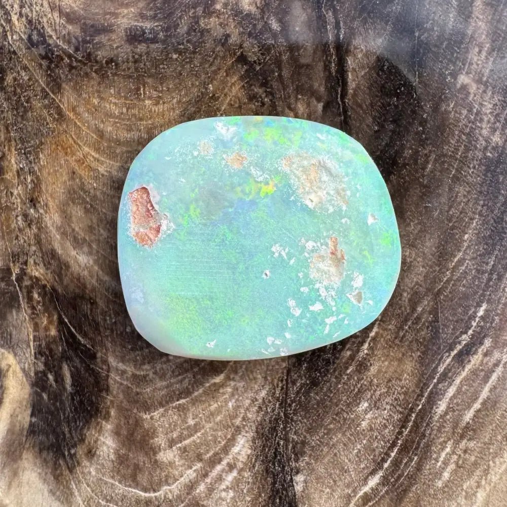 Hand - Cut Solid Lightning Ridge Opal 5.7carat