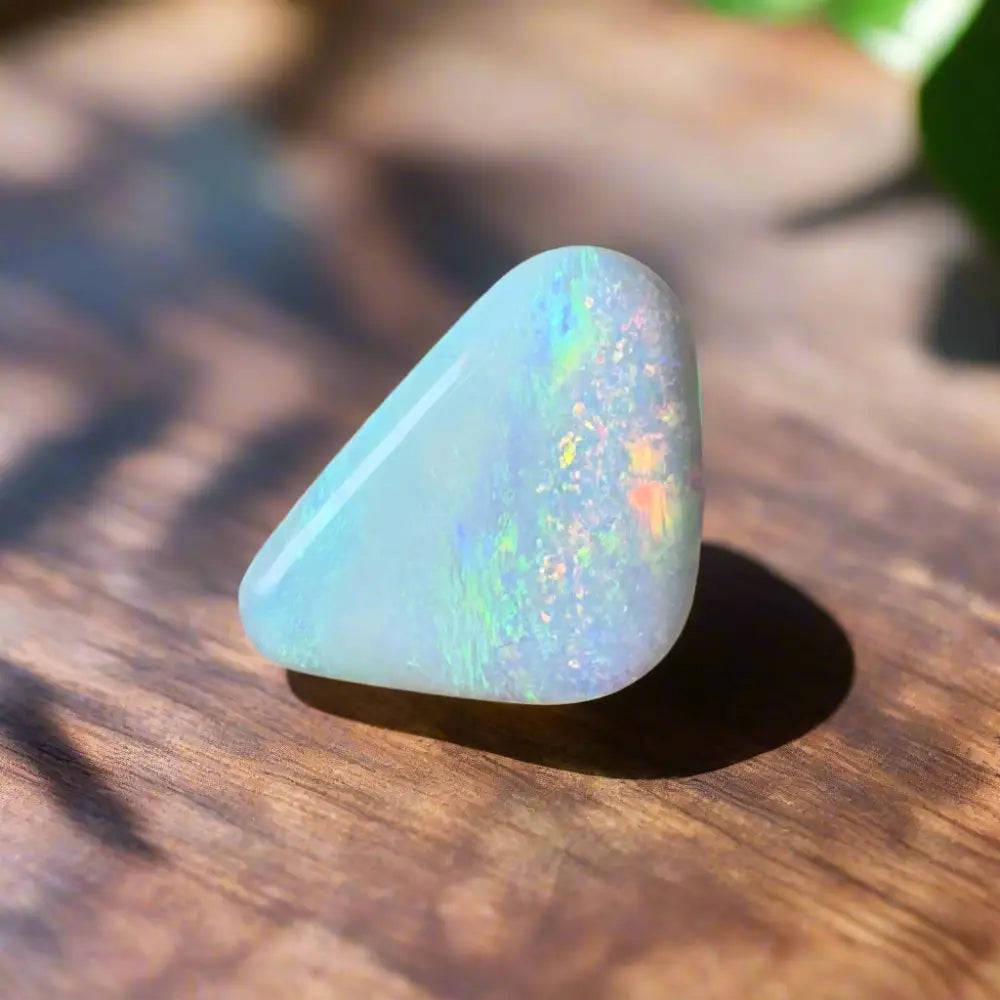 Hand-Cut Solid Lightning Ridge Opal 6.6carat