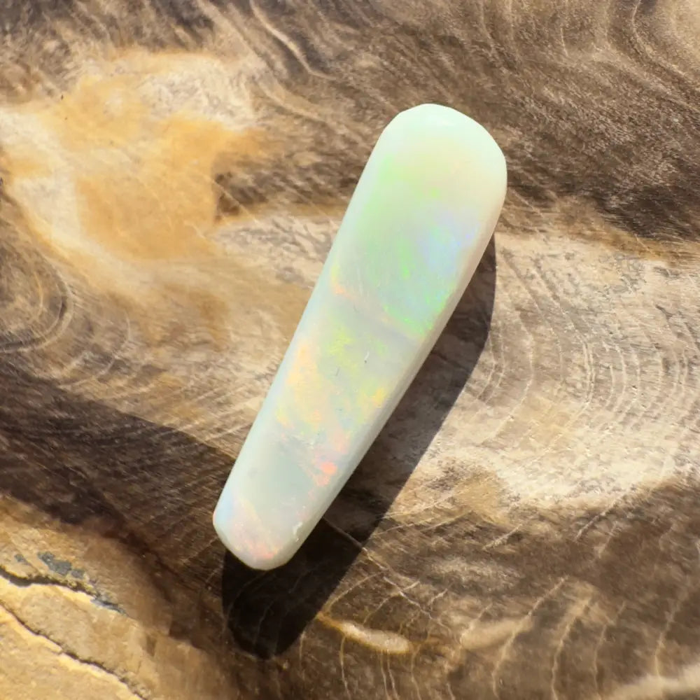 Elongated opal cabochon from Hand-Cut Solid Lightning Ridge Opal 7.5 Carat product