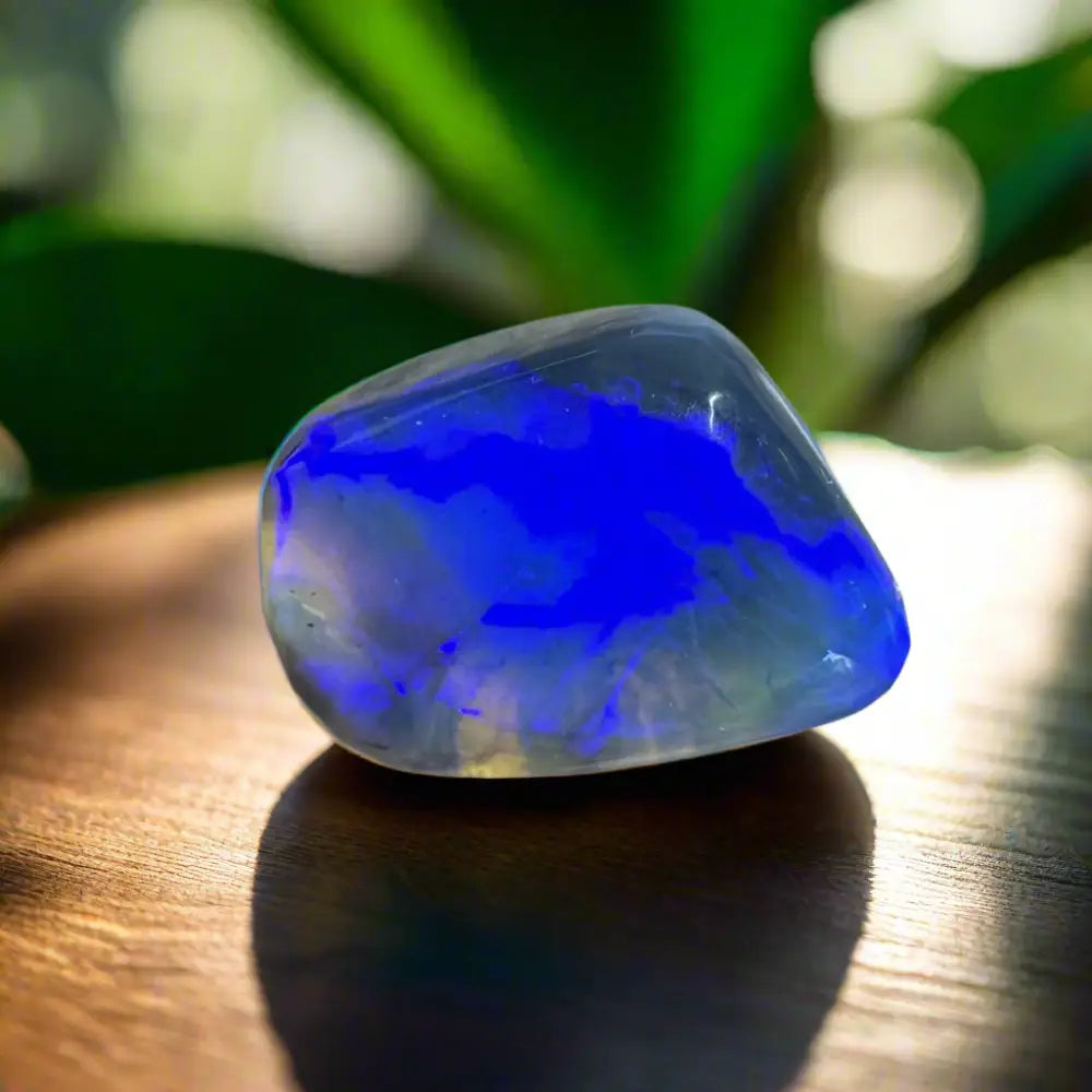 Hand-Cut Solid Lightning Ridge Semi Black Opal 3.6carat