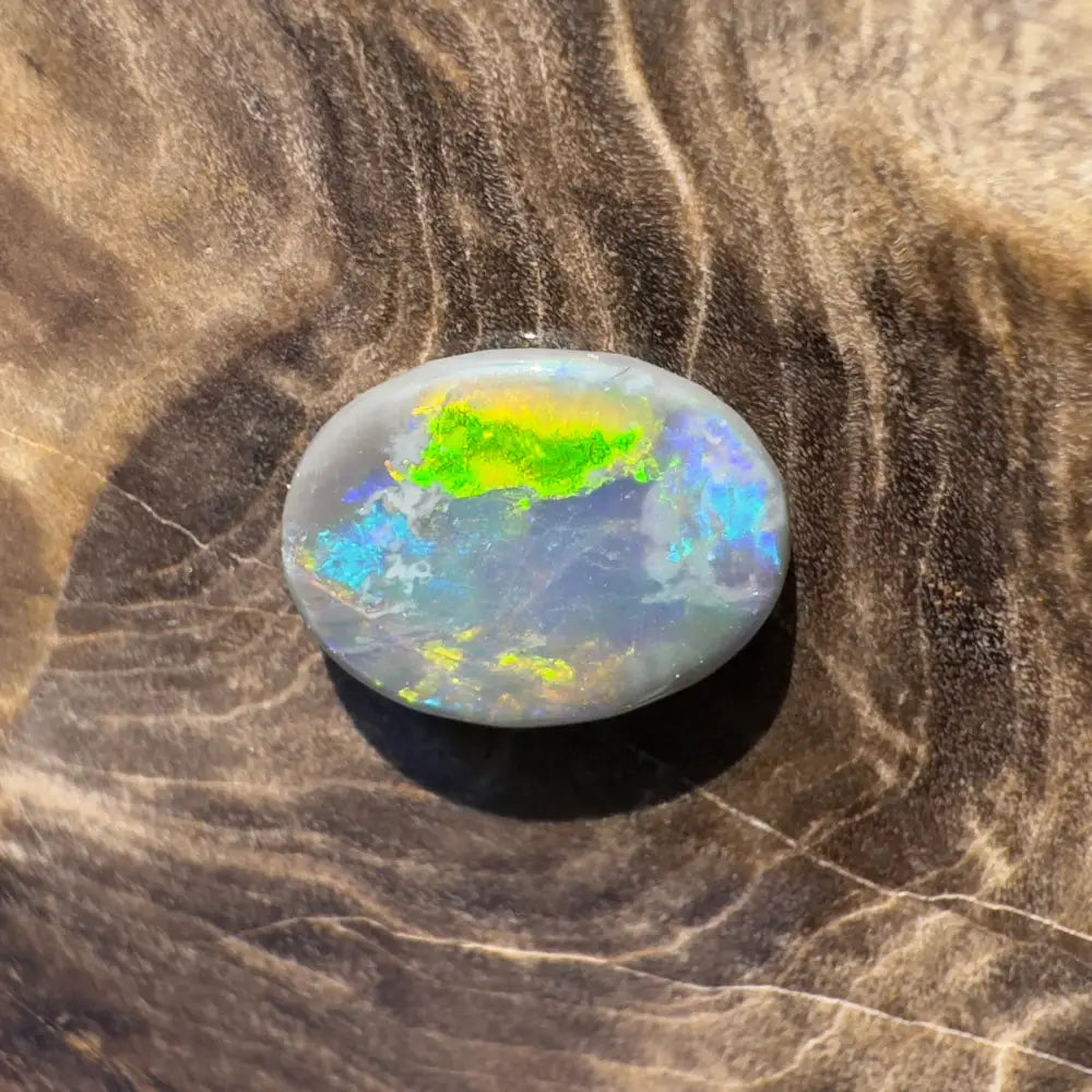 Lightning Ridge Semi Black Opal 1.0carat Solid Hand-Cut