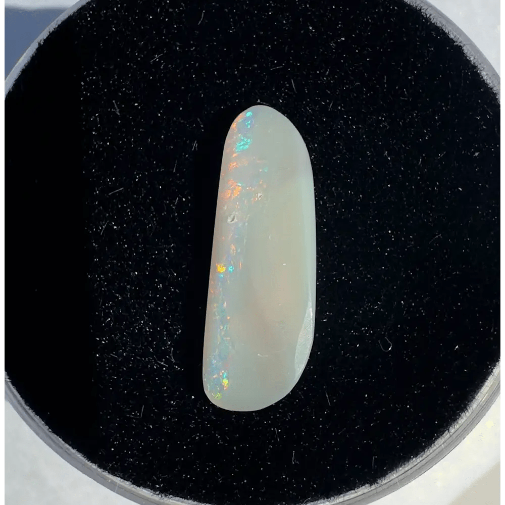 Lightning Ridge Semi Black Opal 1.1carat Solid Hand - Cut