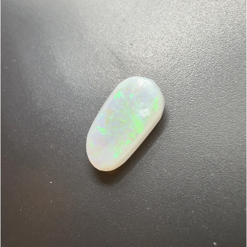 Lightning Ridge Semi Black Opal 1.2carat Solid Hand - Cut