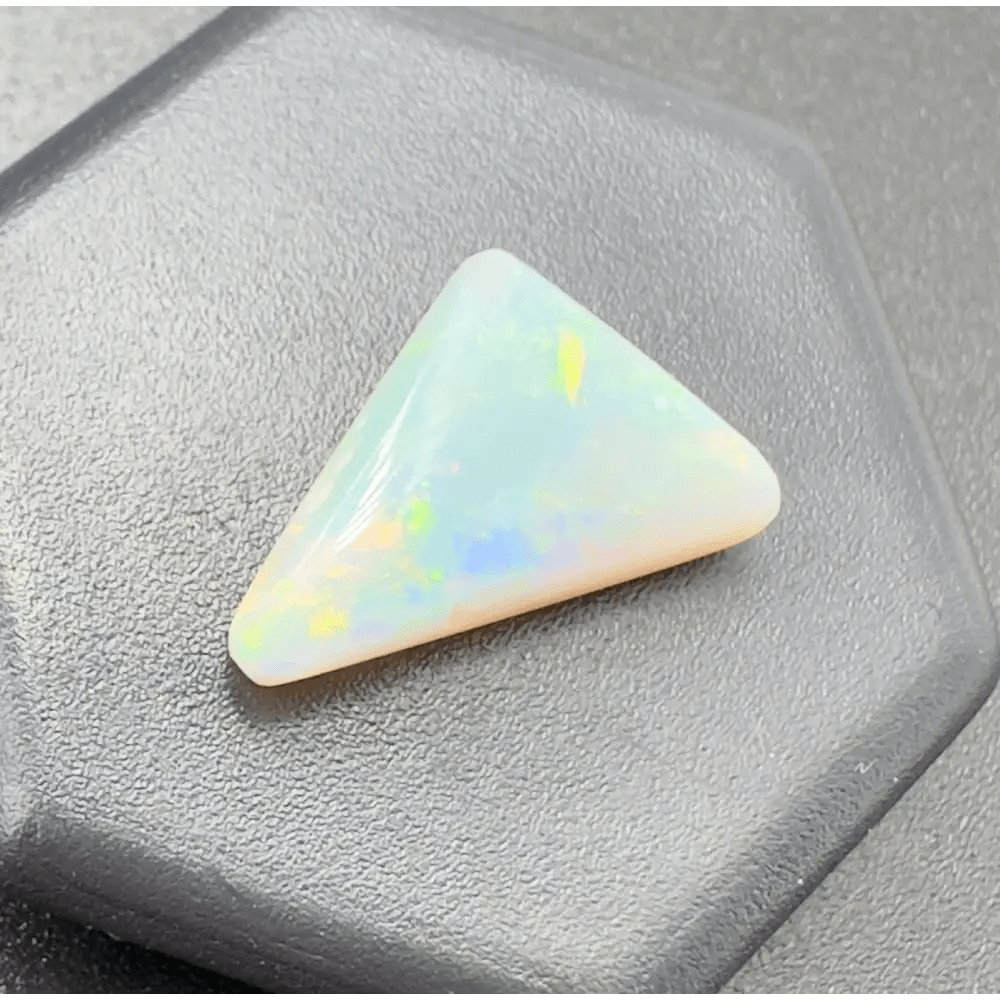 Lightning Ridge Semi - Black Opal 1.6carat Solid Hand - Cut