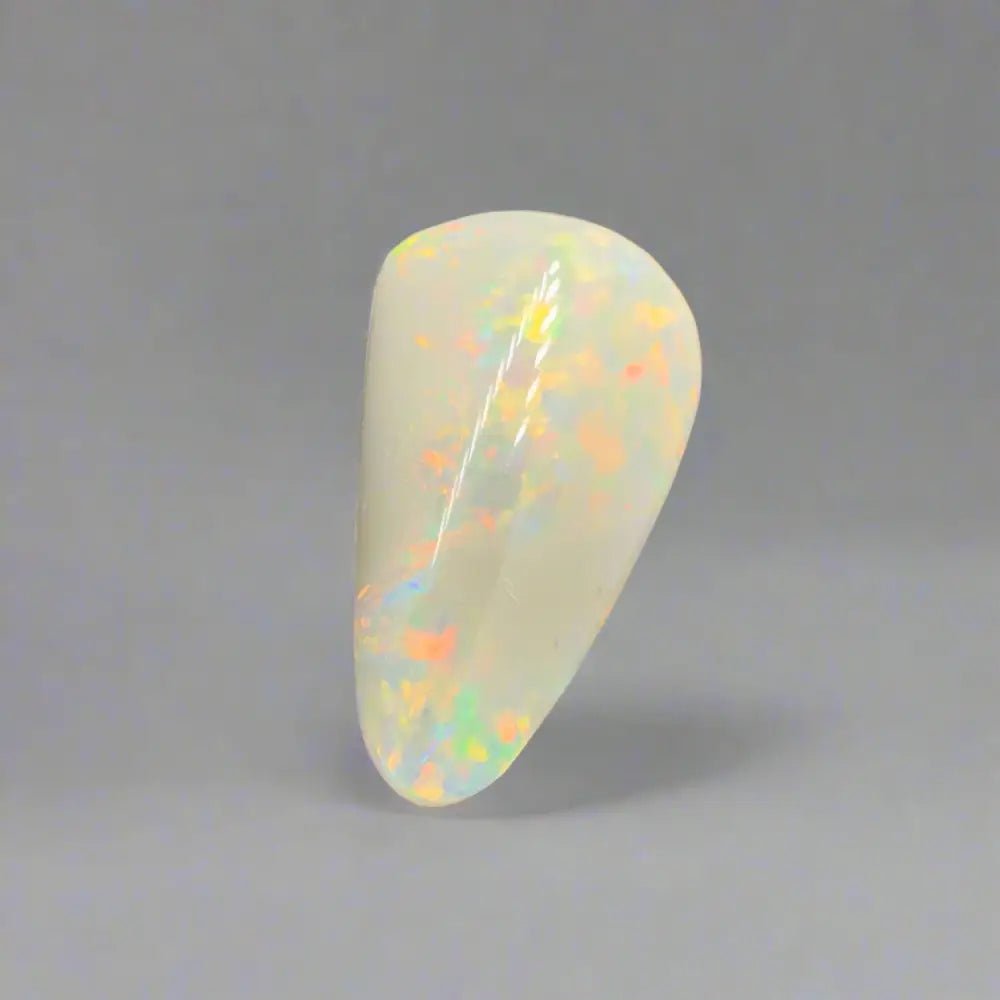 Lightning Ridge White Opal 3.2carat Solid Hand - Cut