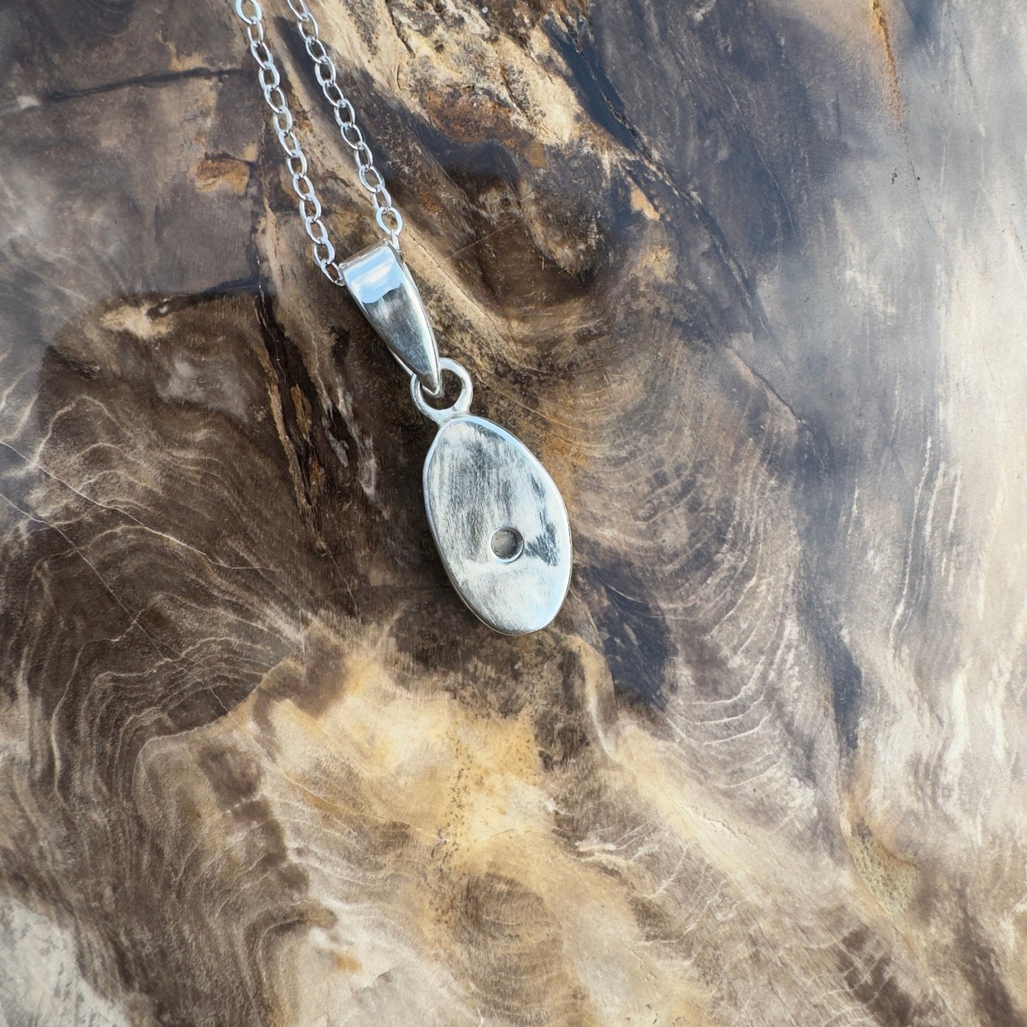 Magnetic Island LIfe ~ 2.8ct Lightning Ridge Opal 925 Silver Pendant