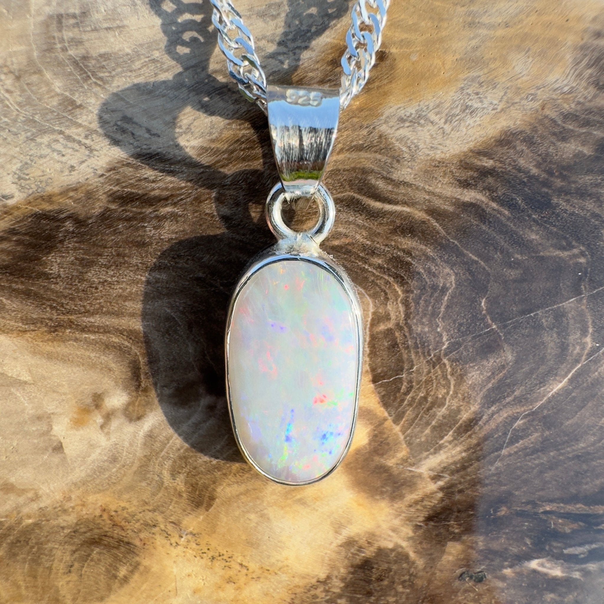 Ormiston Echo – 2.9ct Lightning Ridge Opal Pendant
