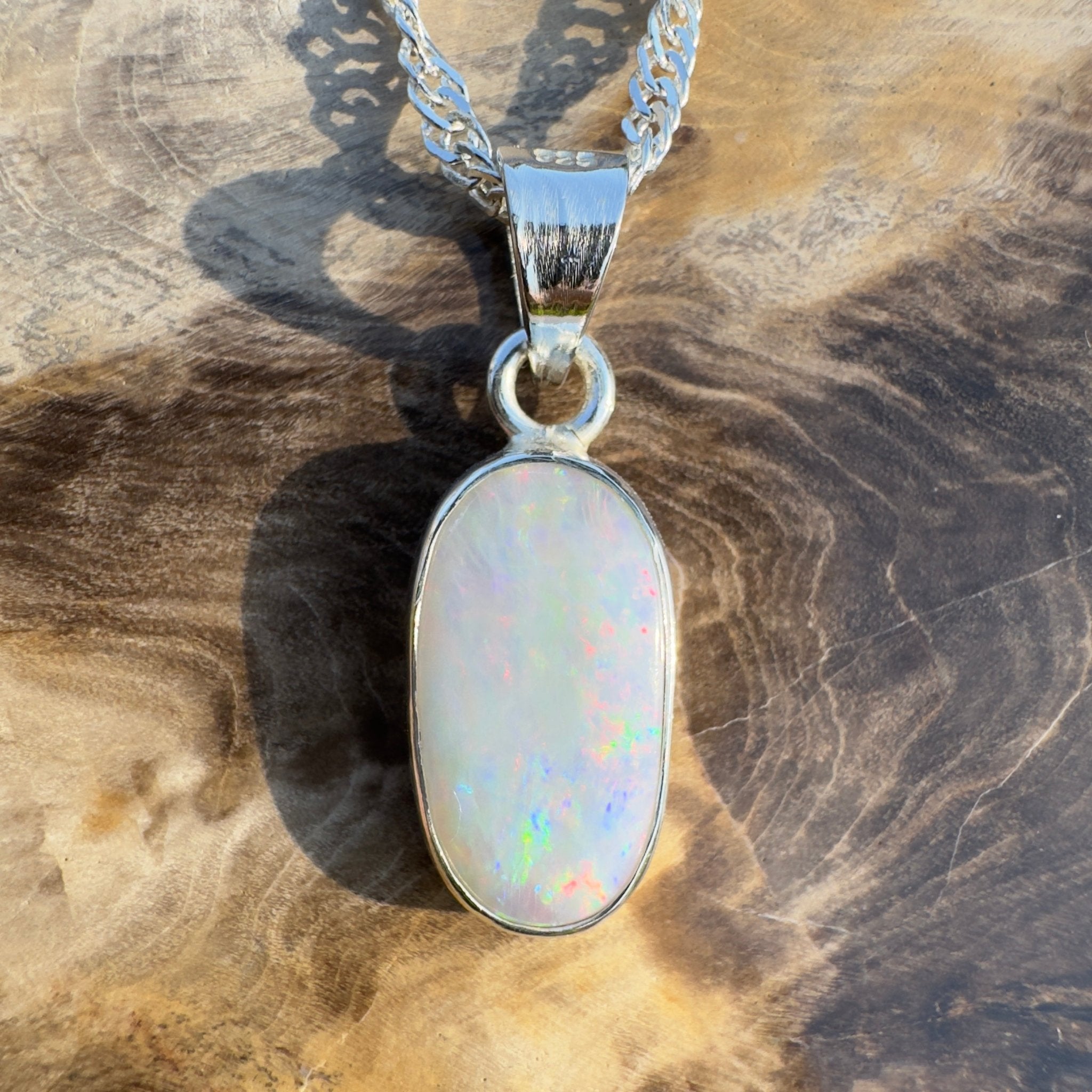 Ormiston Echo – 2.9ct Lightning Ridge Opal Pendant