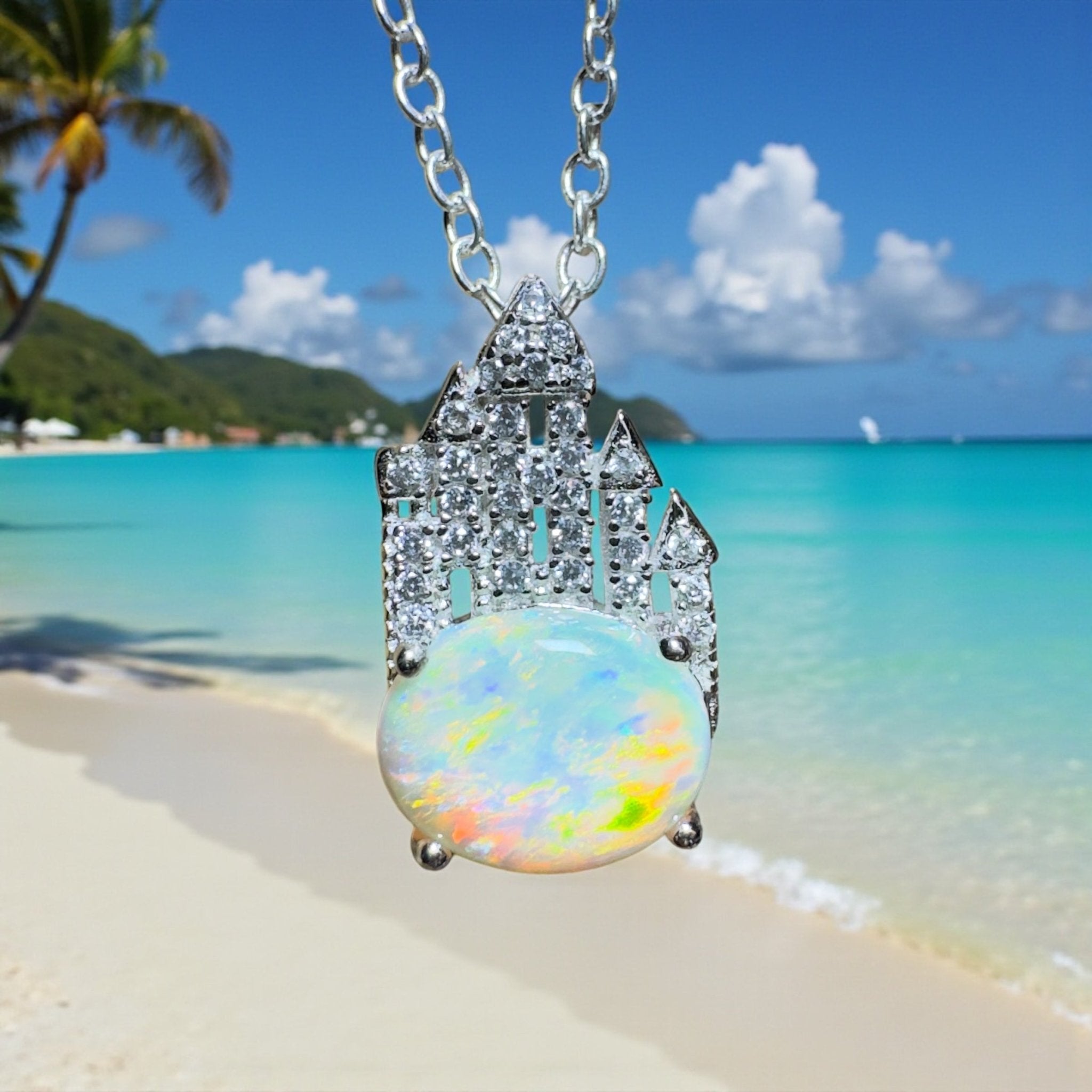 Pilbara Pulse ~ 1.4ct Lightning Ridge Opal 925 Silver Pendant