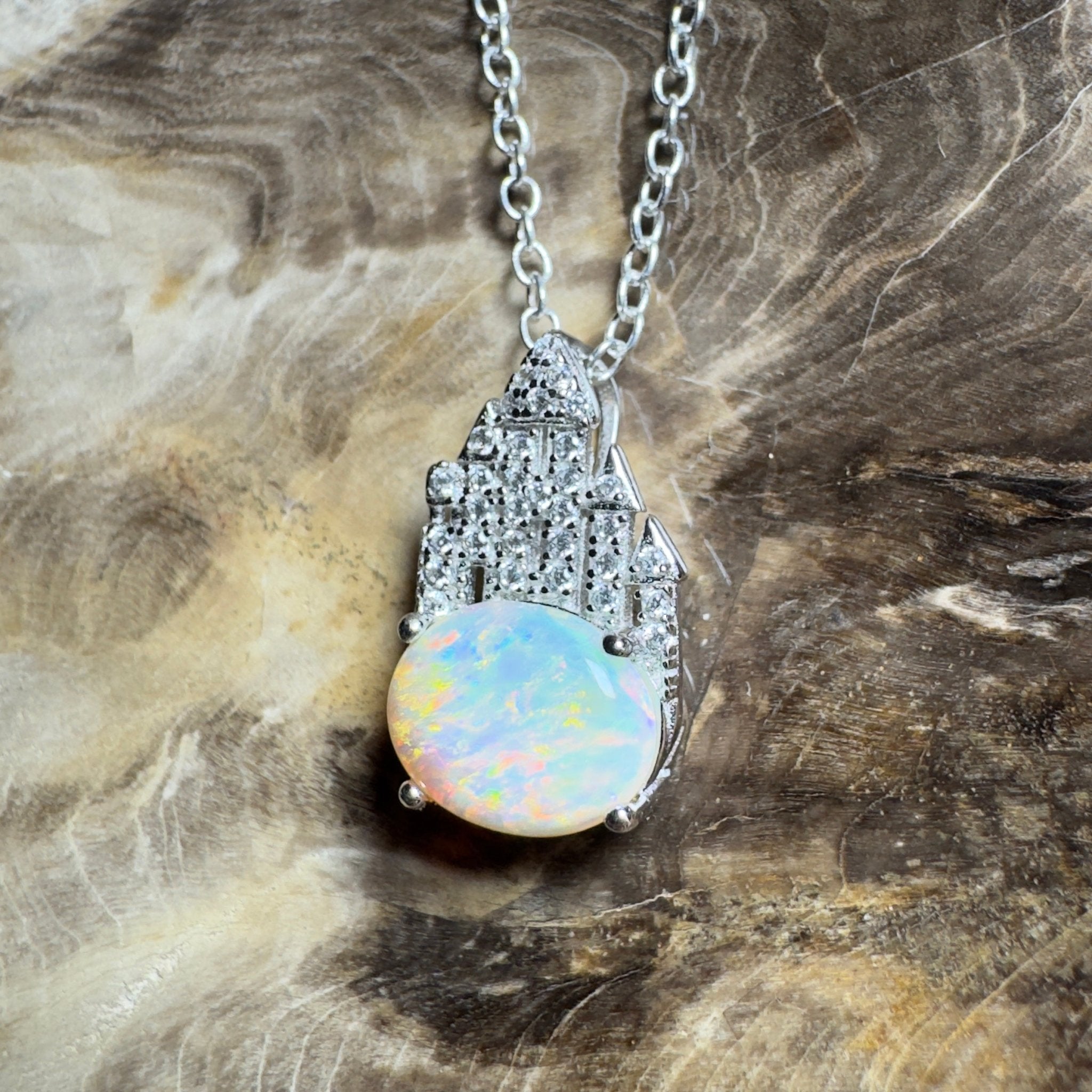 Pilbara Pulse ~ 1.4ct Lightning Ridge Opal 925 Silver Pendant