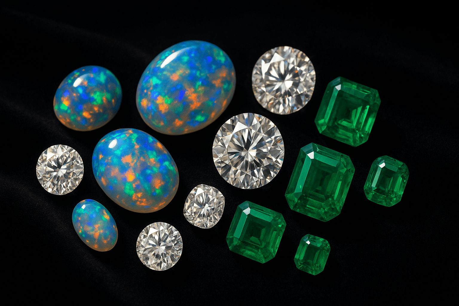 Opals vs Other Gemstones: What Makes Them Unique - Iona Opal Australia