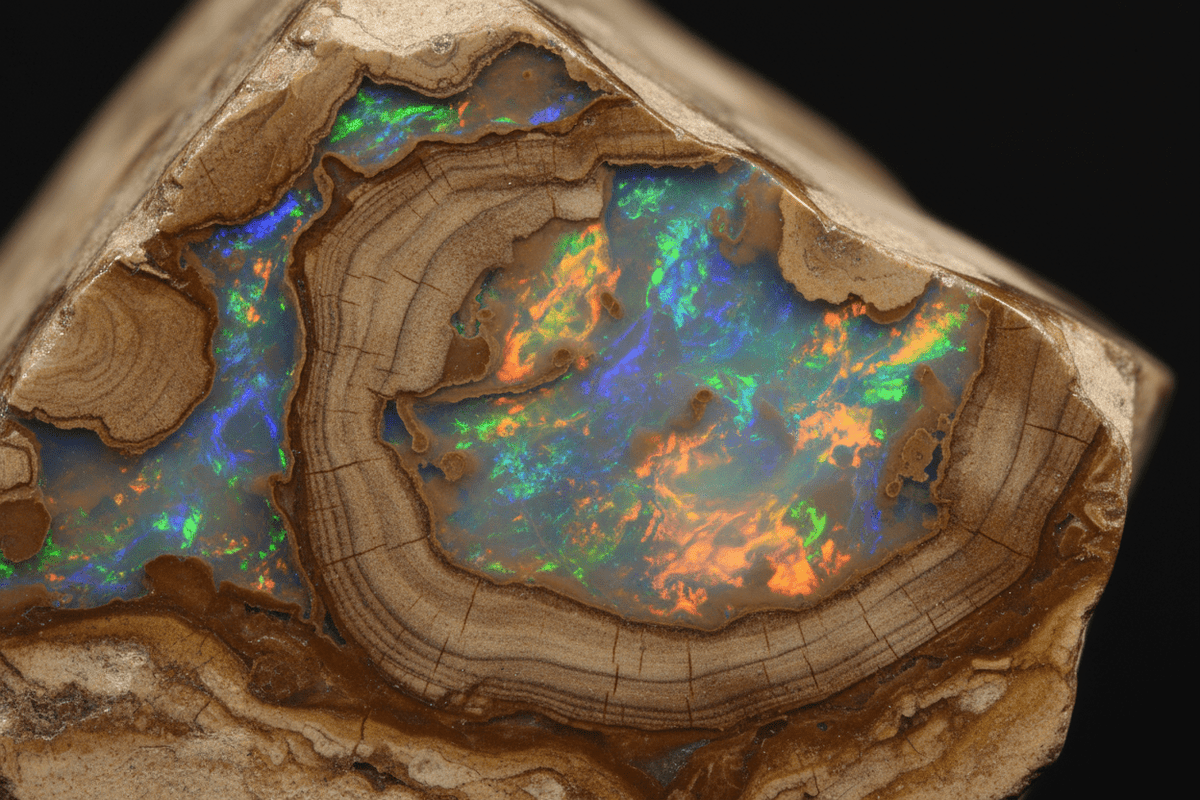 Opalised Wood: Ancient Trees Preserved in Australian Opal
