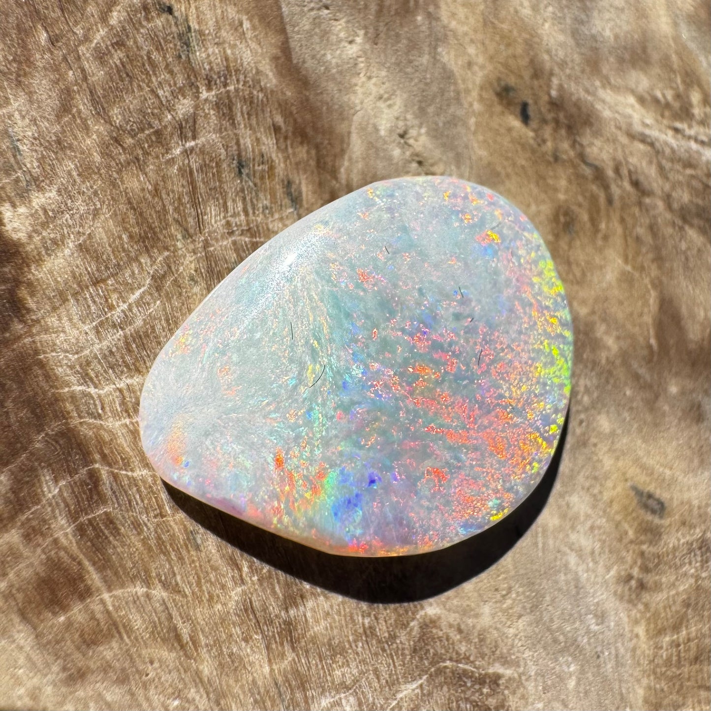 Australian Coober Pedy Opal 4.2carat Solid Hand Cut Luxury - Iona Opal Australia