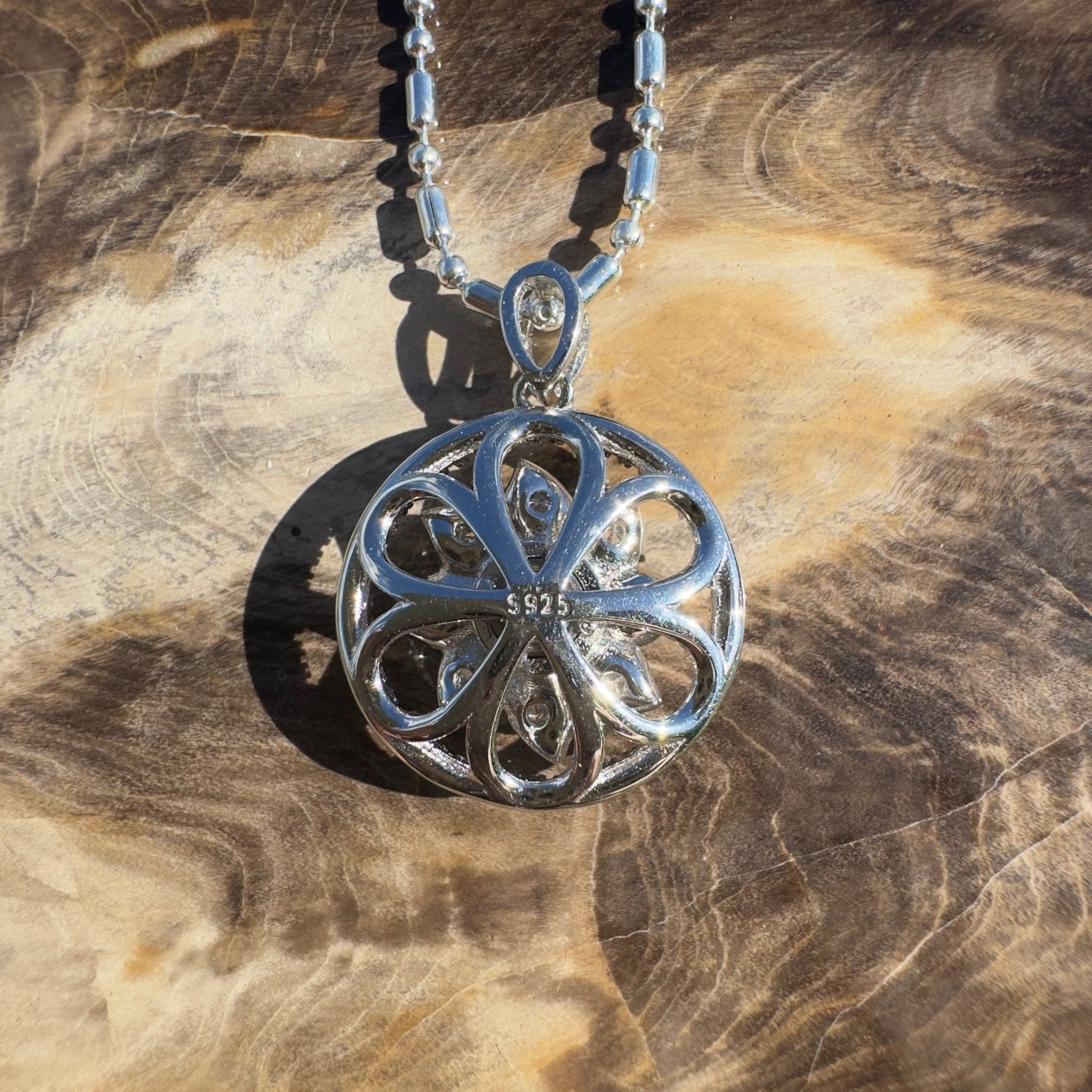 0.5ct Lightning Ridge Opal Pendant Necklace ~ 'Gawler Ranges Forge' | 925 Sterling Silver | Solid Australian Opal
