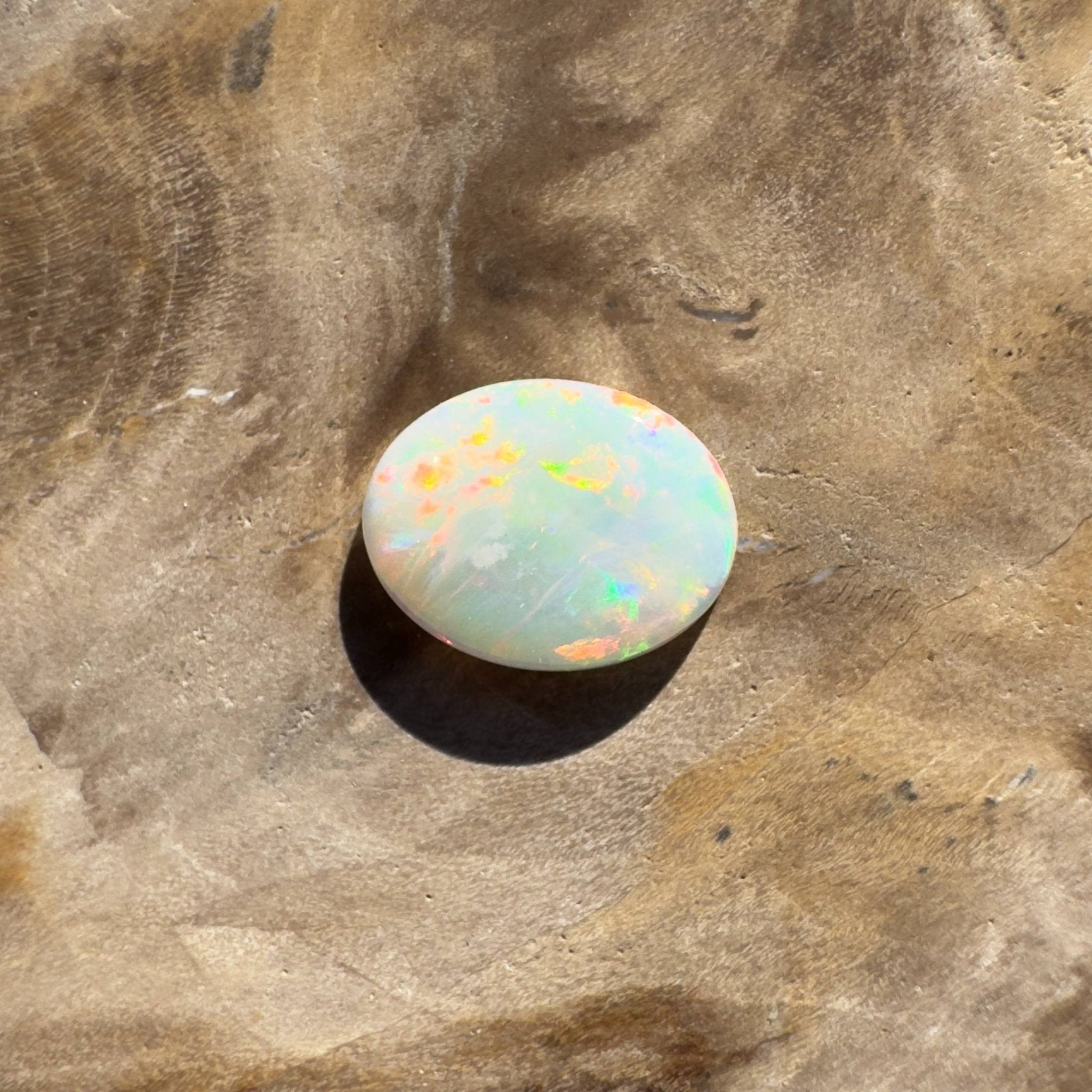 0.6ct Hand - cut Solid Coober Pedy Opal Opal