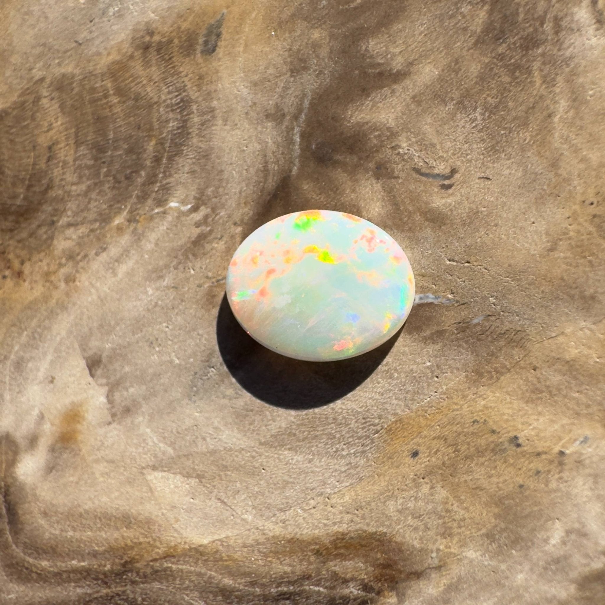 0.6ct Hand - cut Solid Coober Pedy Opal Opal