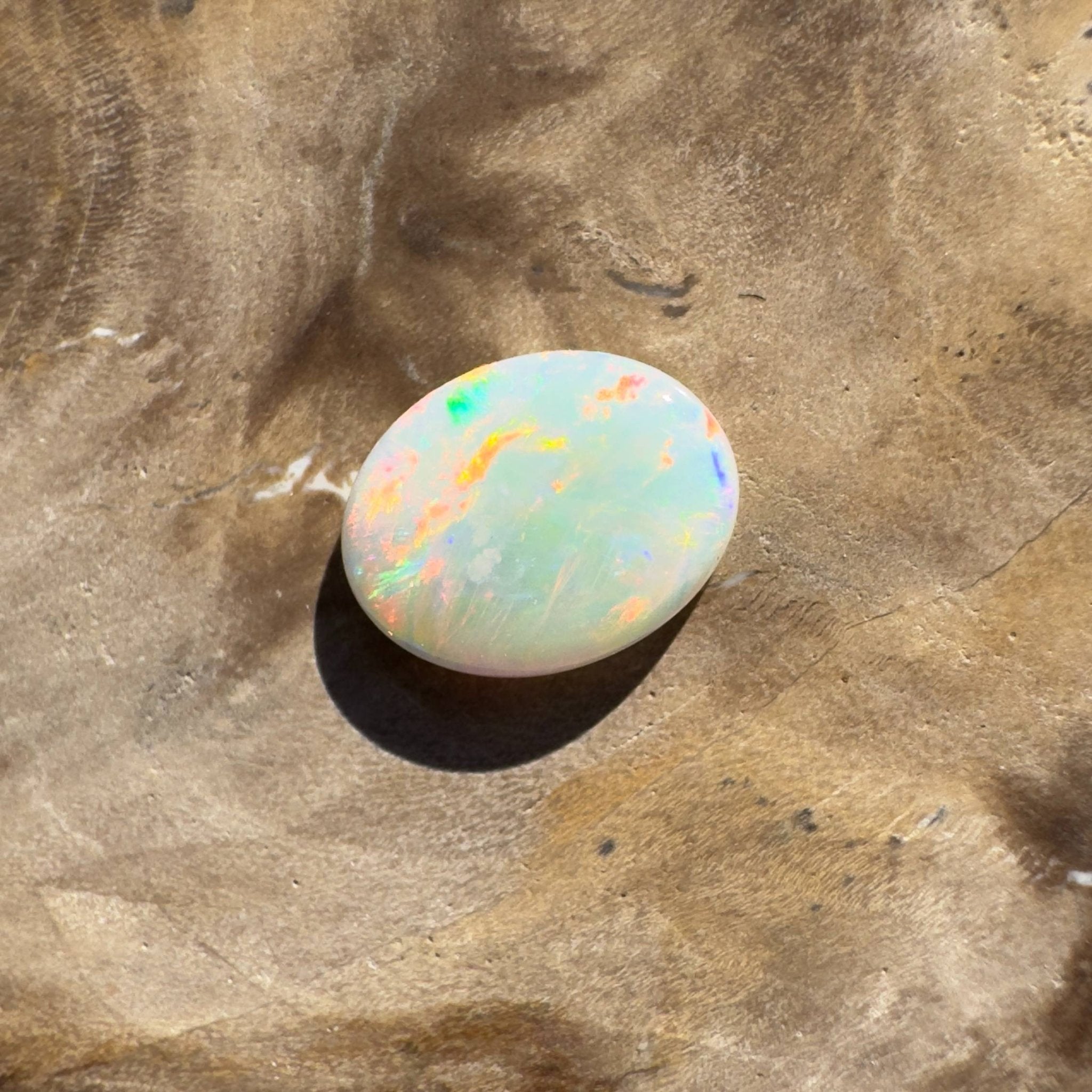 0.6ct Hand - cut Solid Coober Pedy Opal Opal