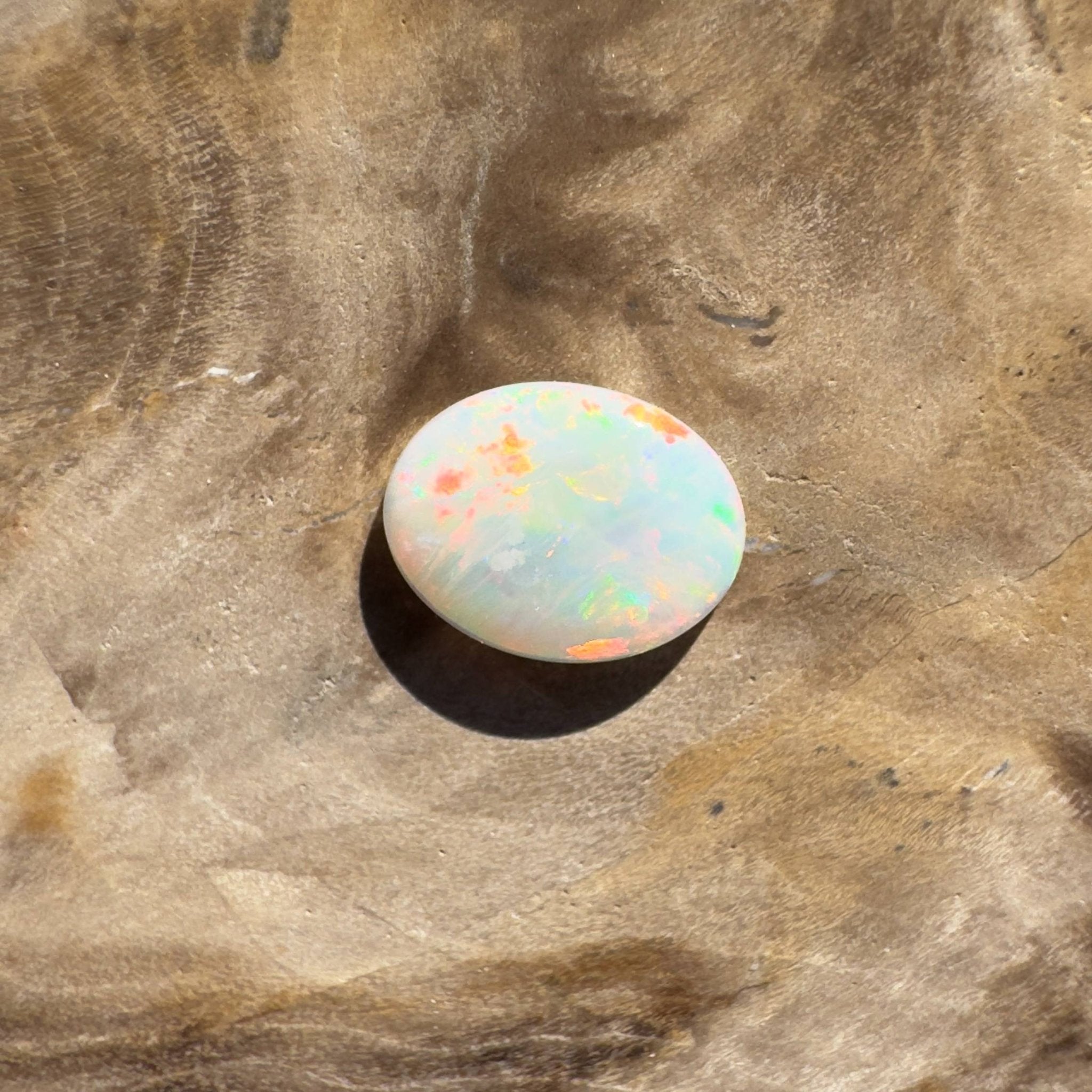 0.6ct Hand - cut Solid Coober Pedy Opal Opal