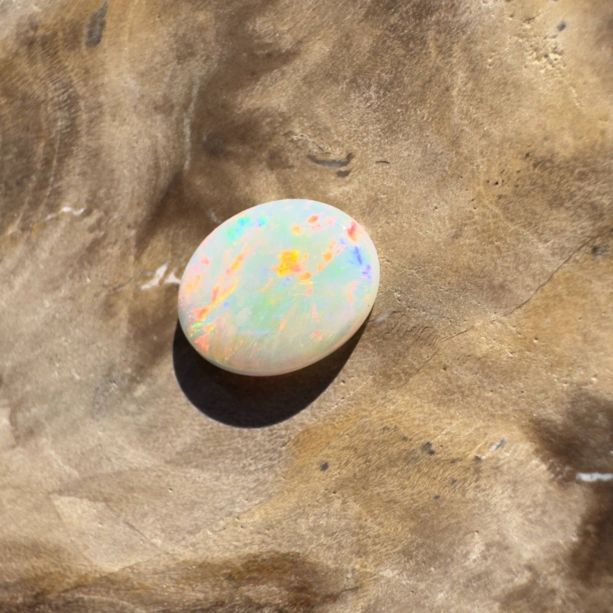 0.6ct Hand - cut Solid Coober Pedy Opal Opal