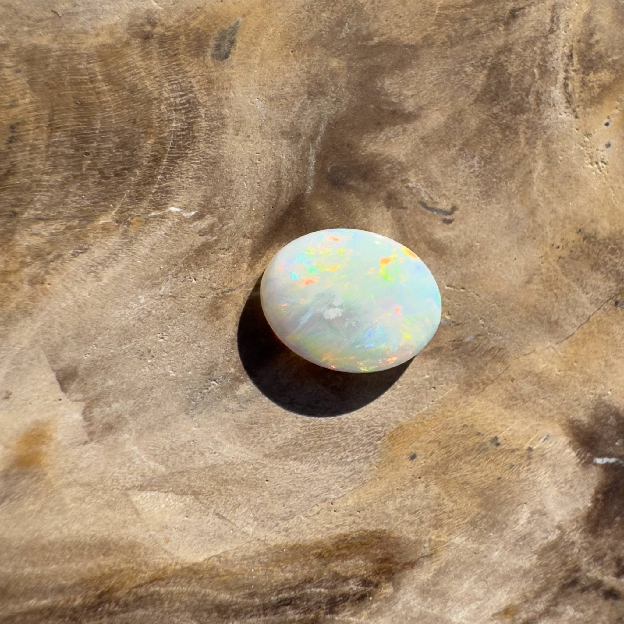 0.6ct Hand - cut Solid Coober Pedy Opal Opal