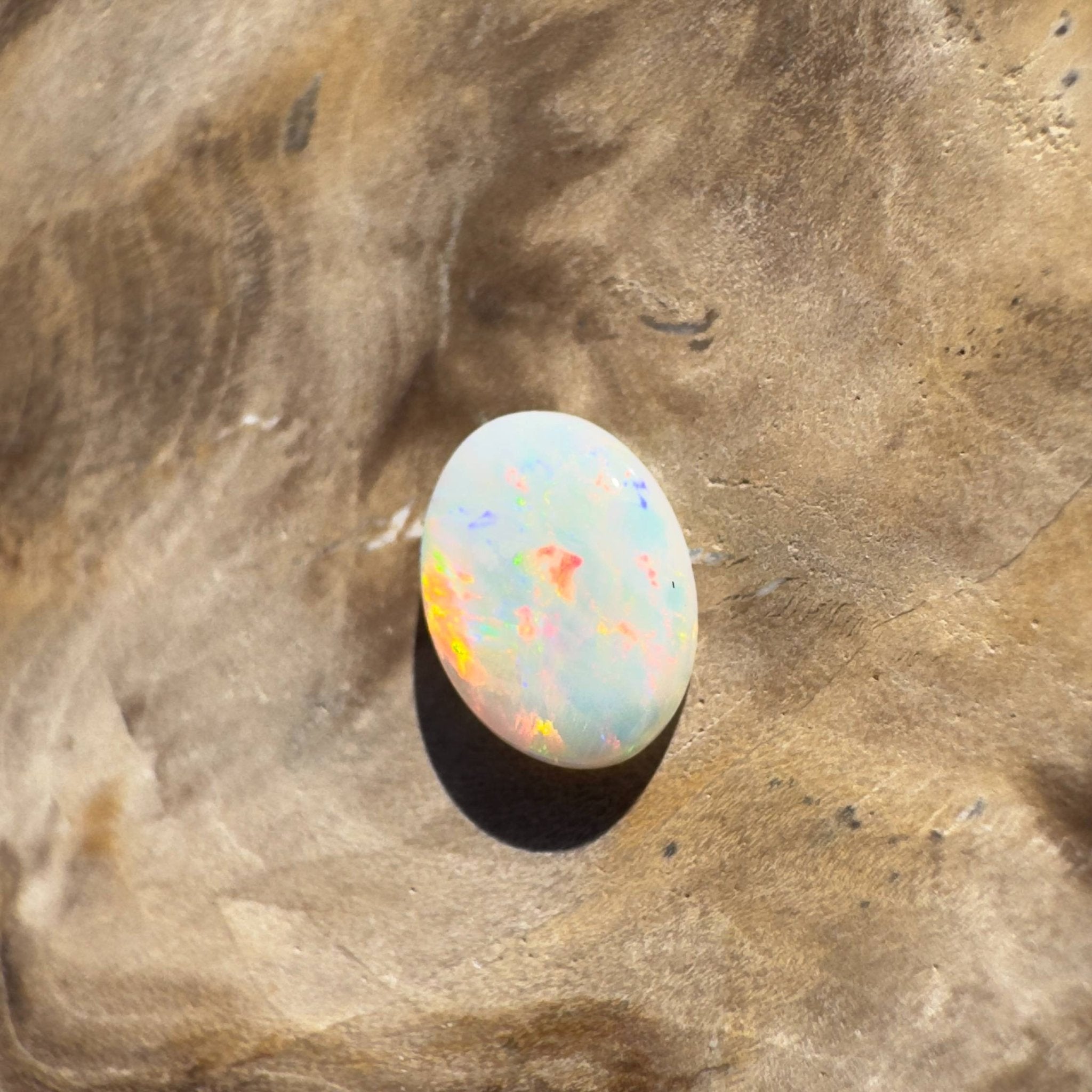 0.6ct Hand - cut Solid Coober Pedy Opal Opal
