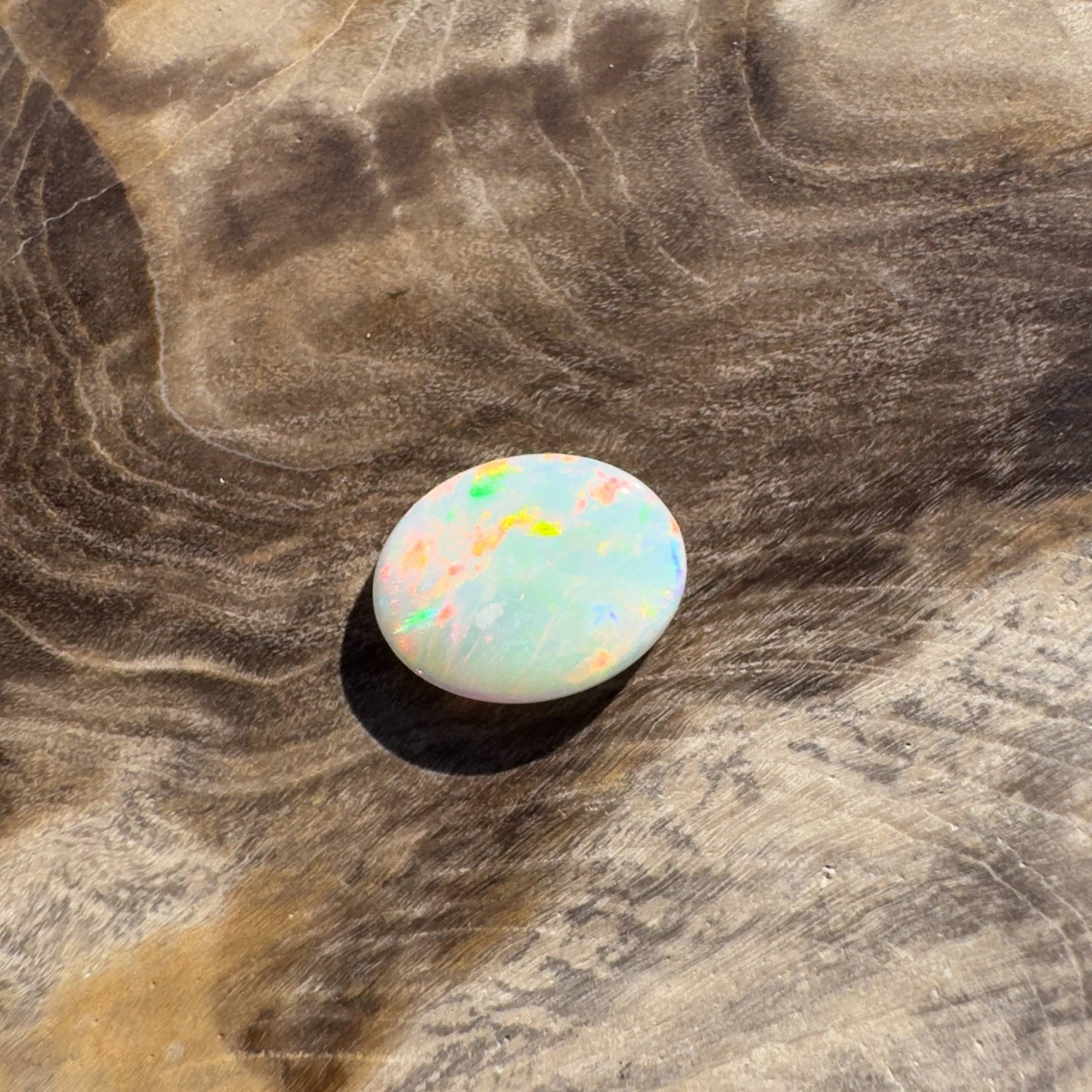 0.6ct Hand - cut Solid Coober Pedy Opal Opal