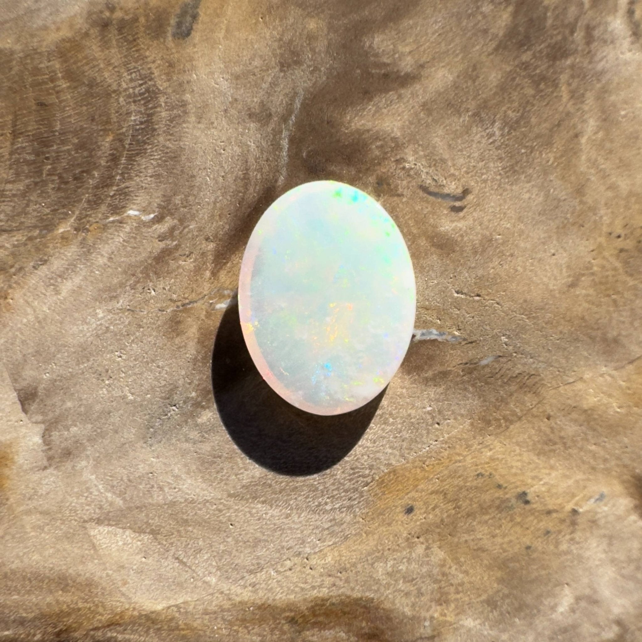 0.6ct Hand - cut Solid Coober Pedy Opal Opal