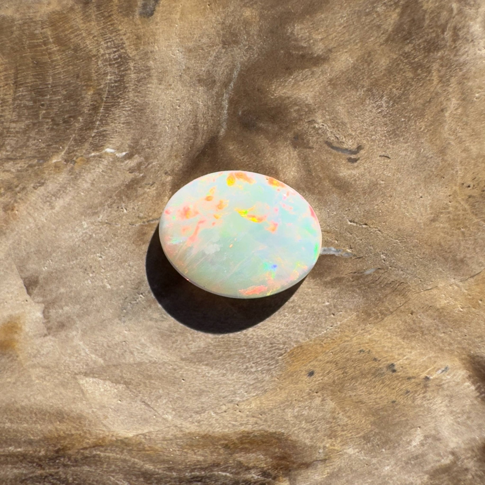 0.6ct Hand - cut Solid Coober Pedy Opal Opal