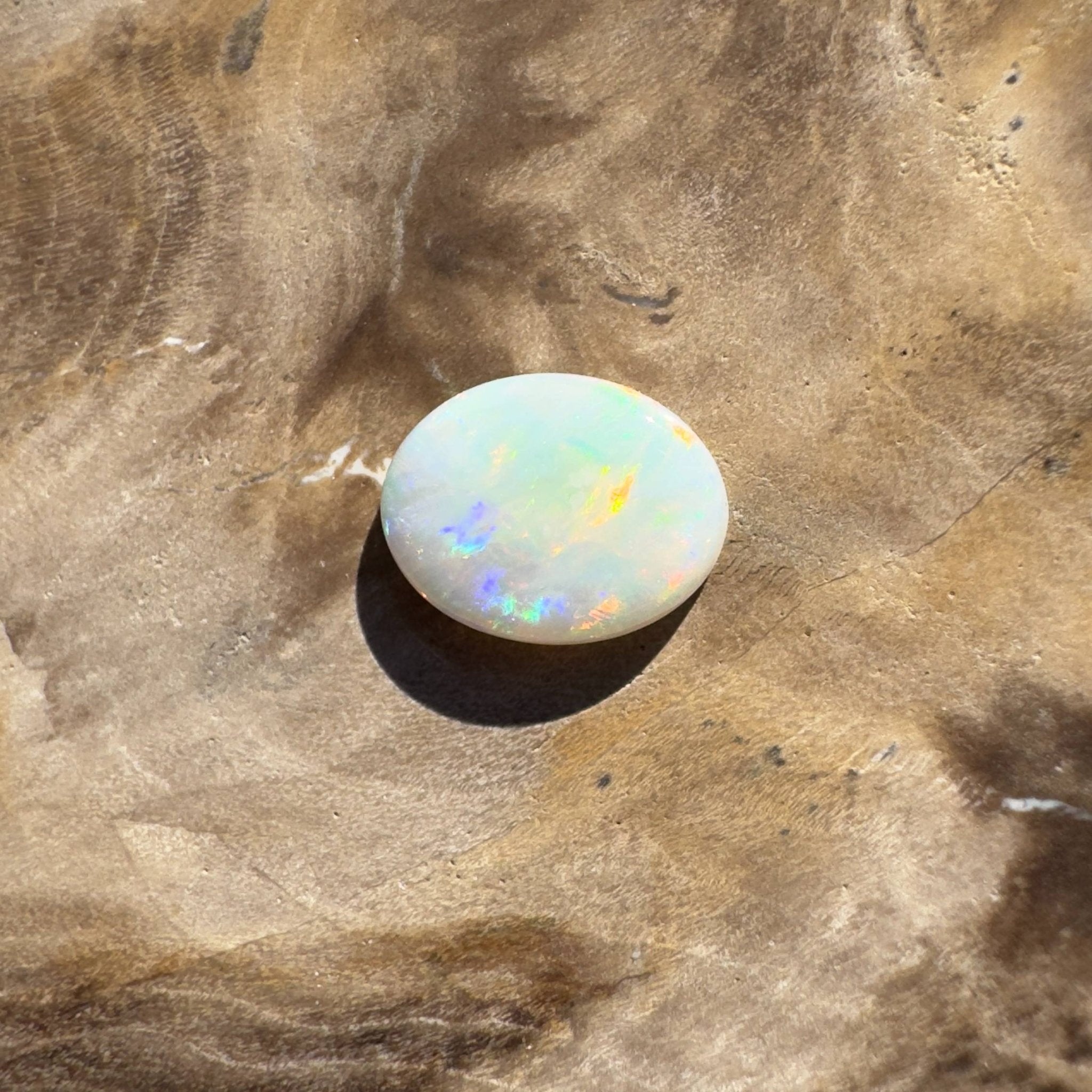 0.6ct Hand - cut Solid Coober Pedy Opal Opal