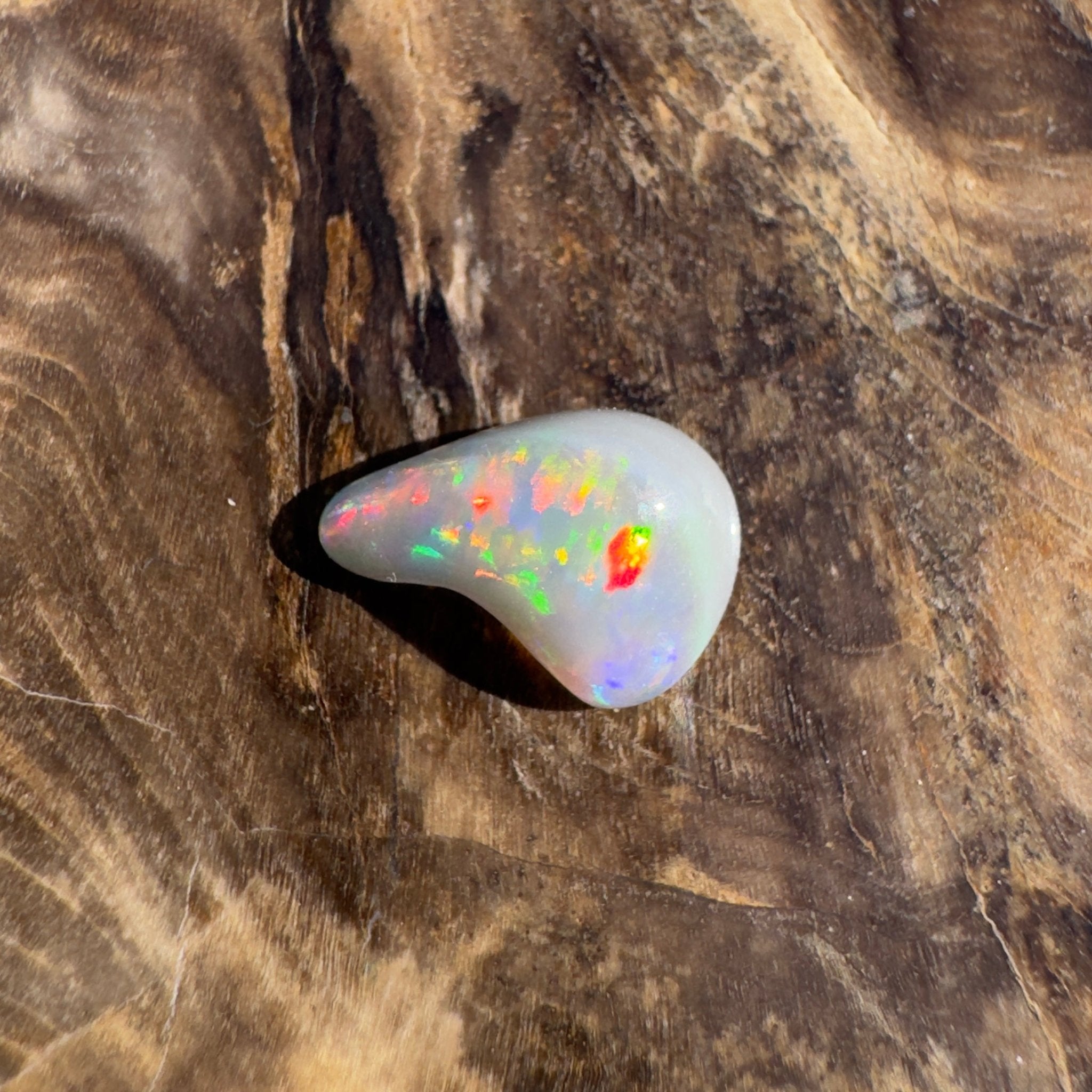 0.7ct Lightning Ridge Semi Black Opal | Solid Australian Opal