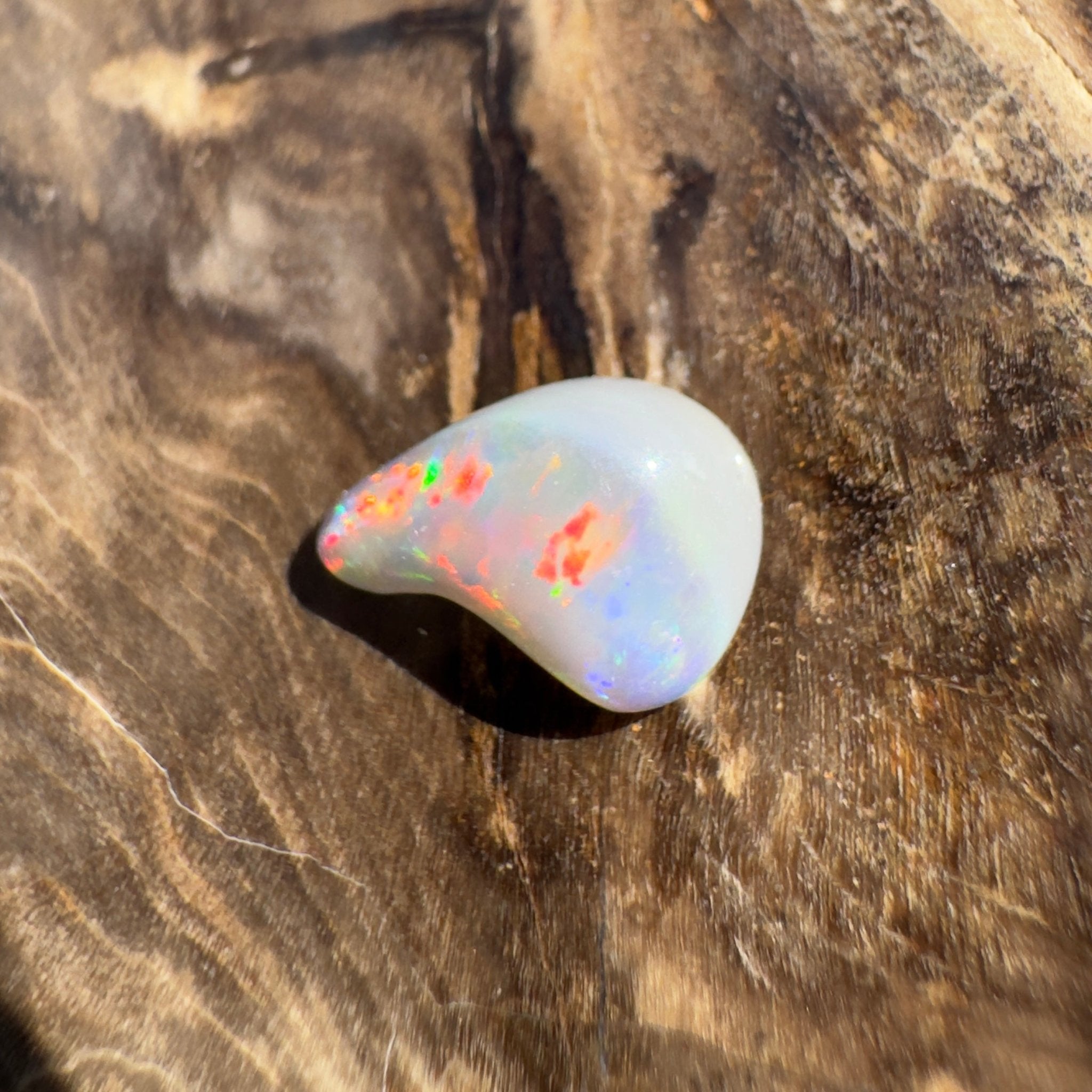 0.7ct Lightning Ridge Semi Black Opal | Solid Australian Opal