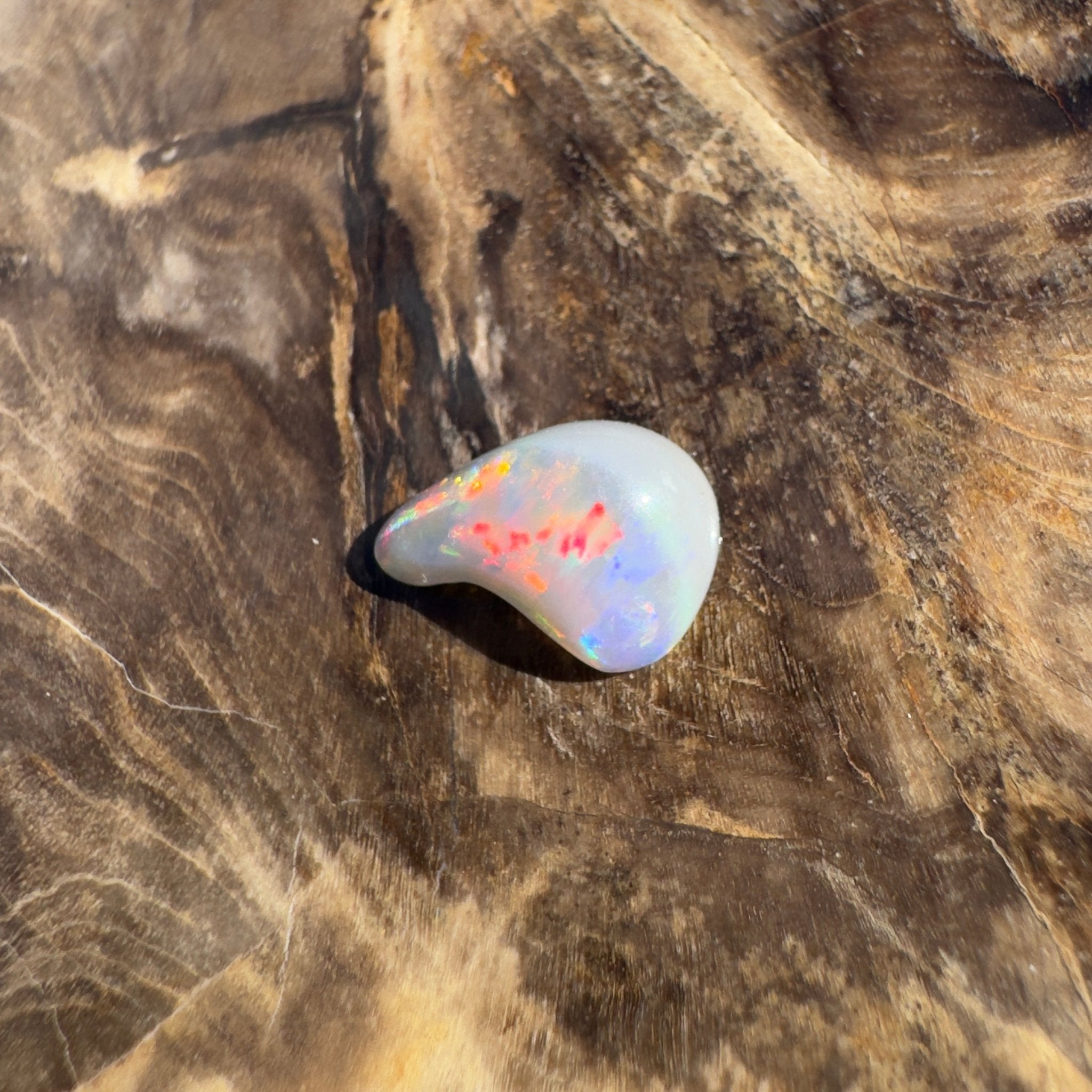0.7ct Lightning Ridge Semi Black Opal | Solid Australian Opal