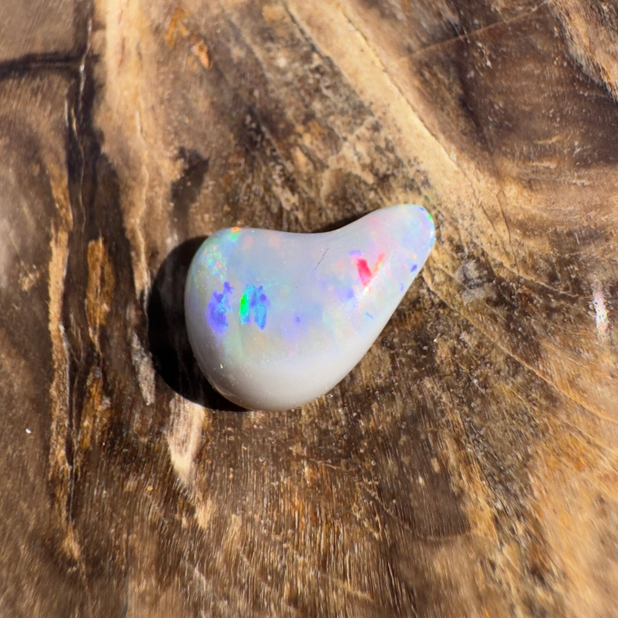 0.7ct Lightning Ridge Semi Black Opal | Solid Australian Opal